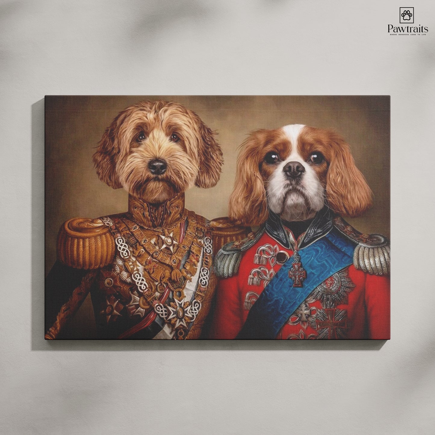 The Noble Guardians - Персонализиран портрет за миленици