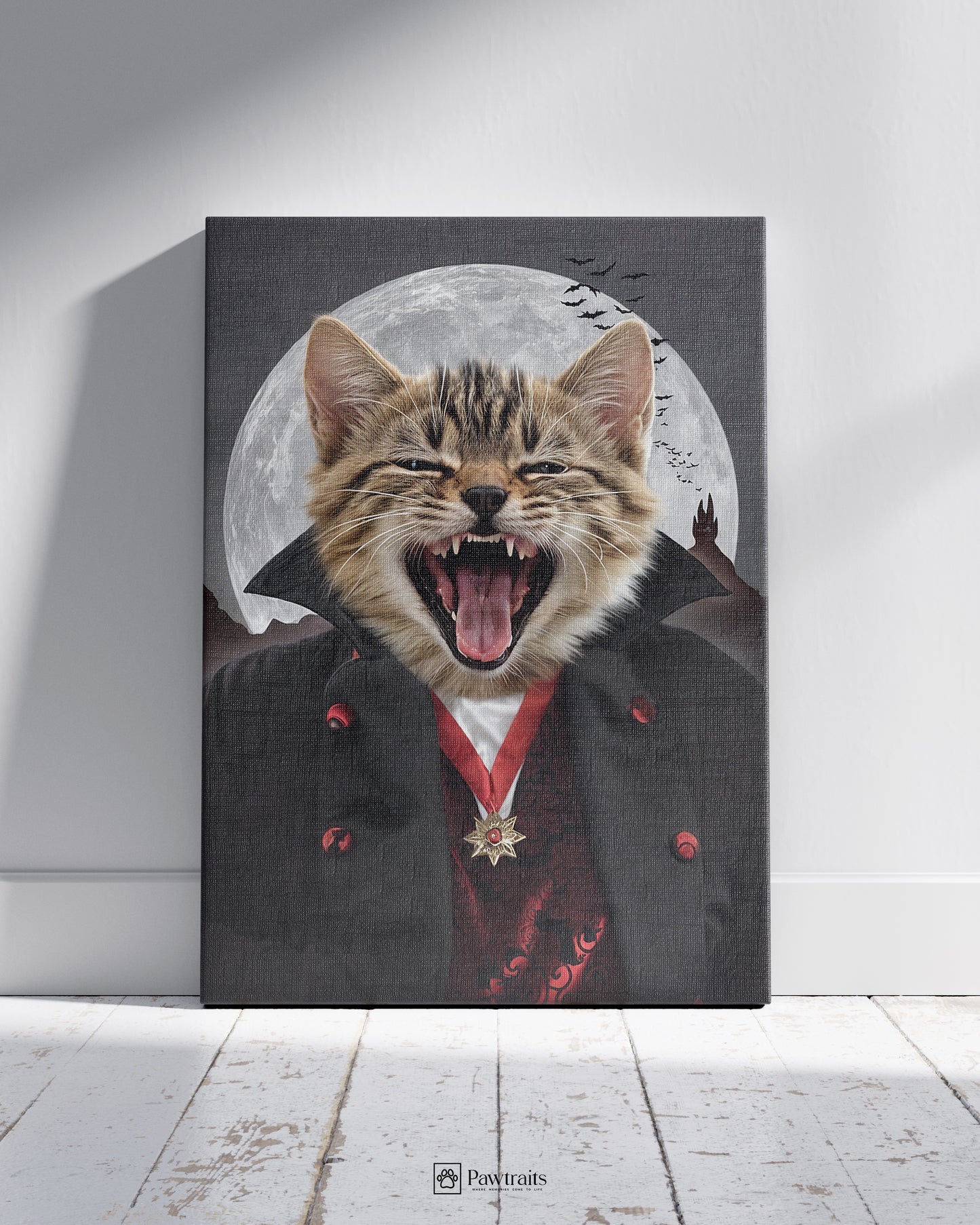 Vampurr - Персонализиран портрет на канвас