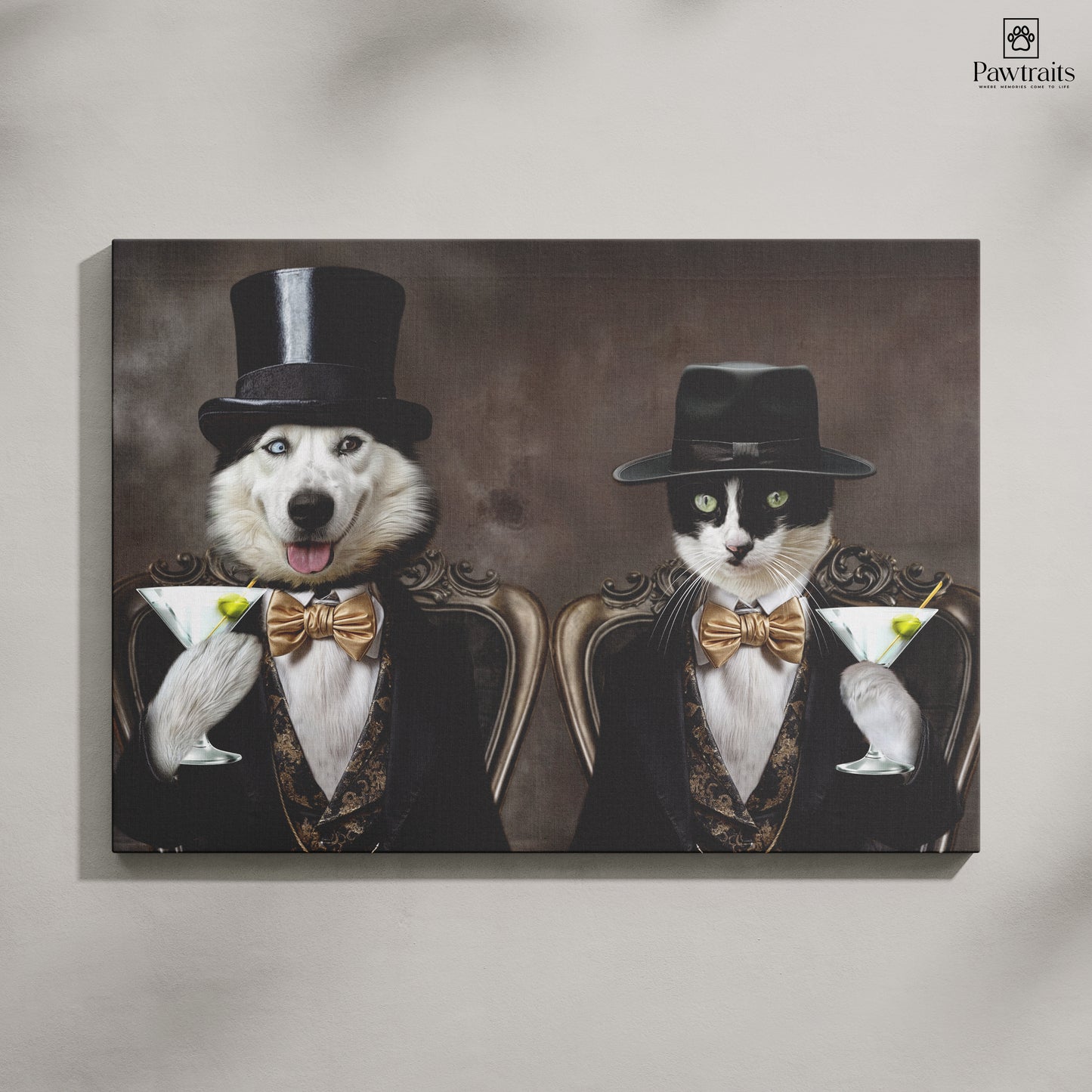 Partners in Crime - Персонализиран портрет за миленици