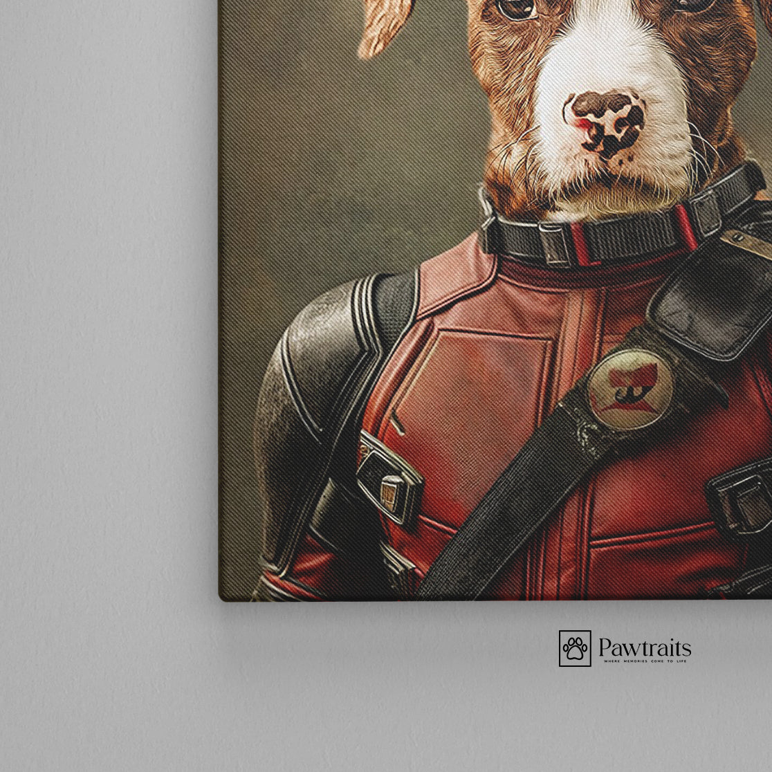 Paws of Deadpool - Персонализиран портрет на канвас