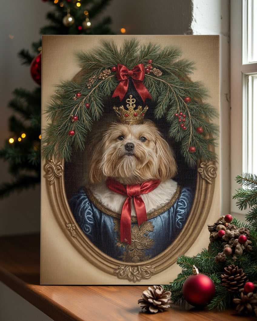 Jingle Bell Duke - Персонализиран портрет на канвас