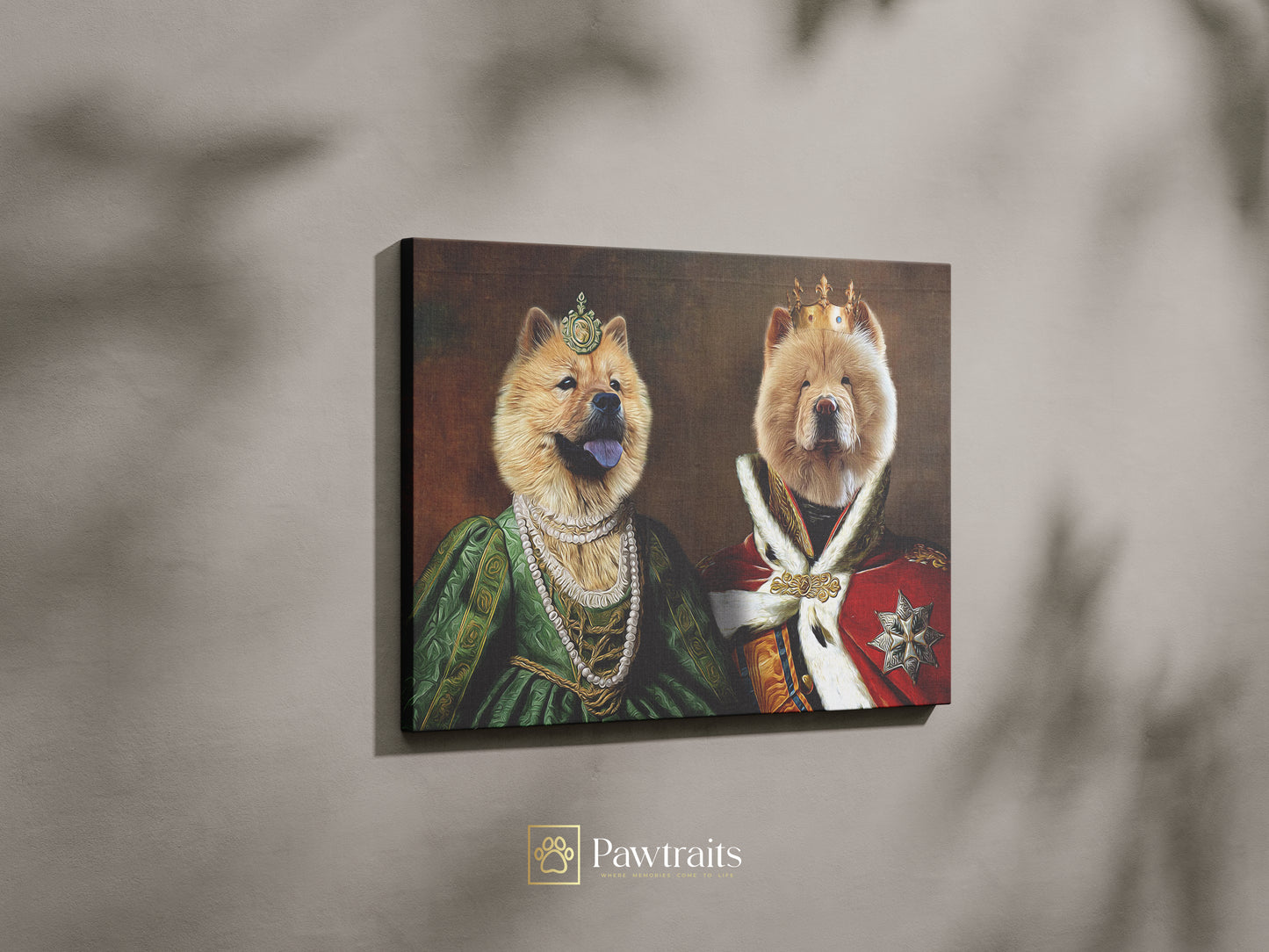 The Lord and Lady - Персонализиран портрет за миленици