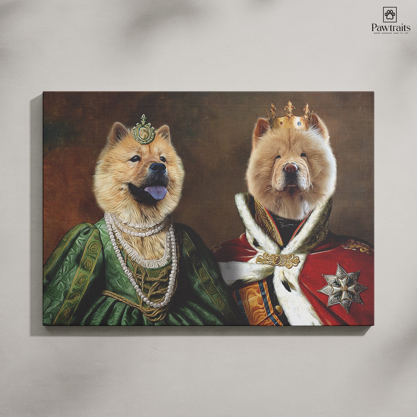 The Lord and Lady - Персонализиран портрет за миленици