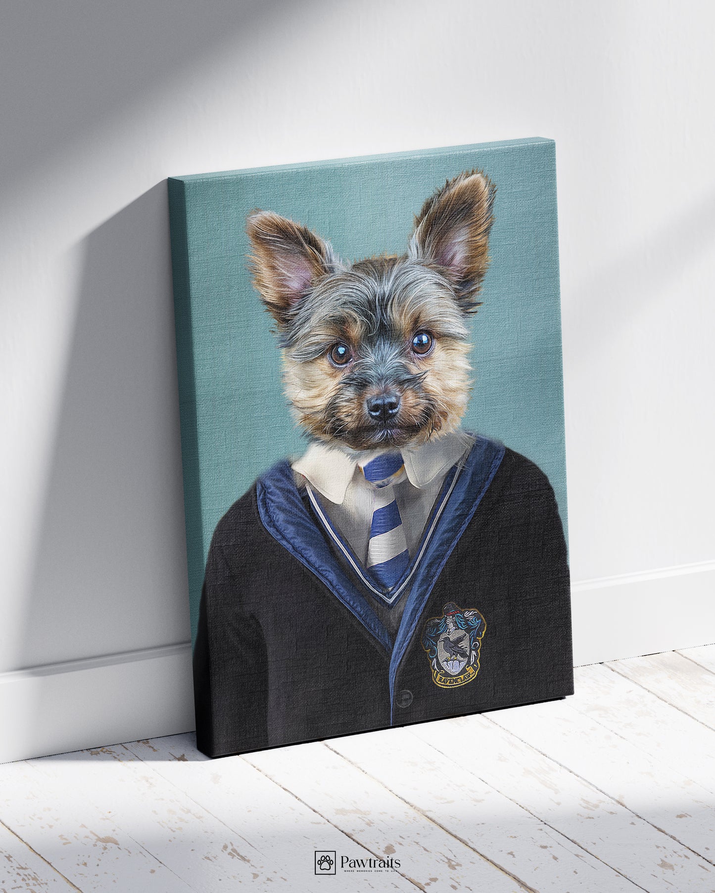 Ravenclaw Scholar - Персонализиран портрет на канвас