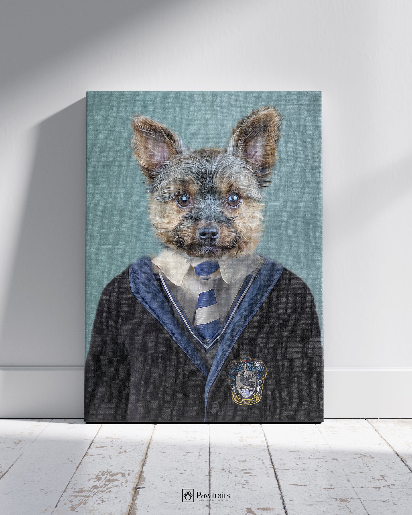 Ravenclaw Scholar - Персонализиран портрет на канвас