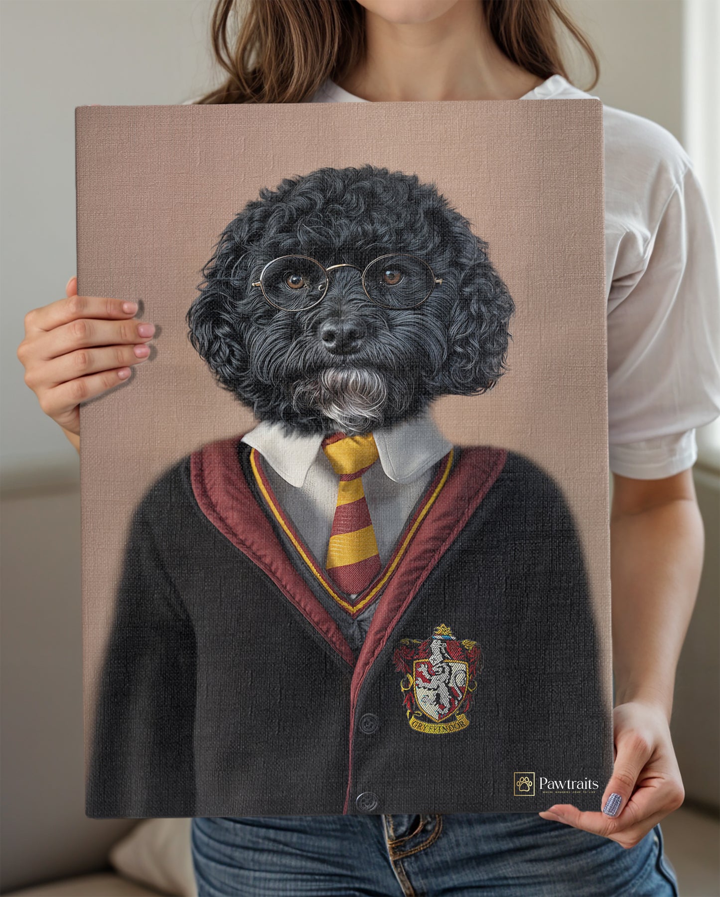 Gryffindor Hero - Персонализиран портрет на канвас