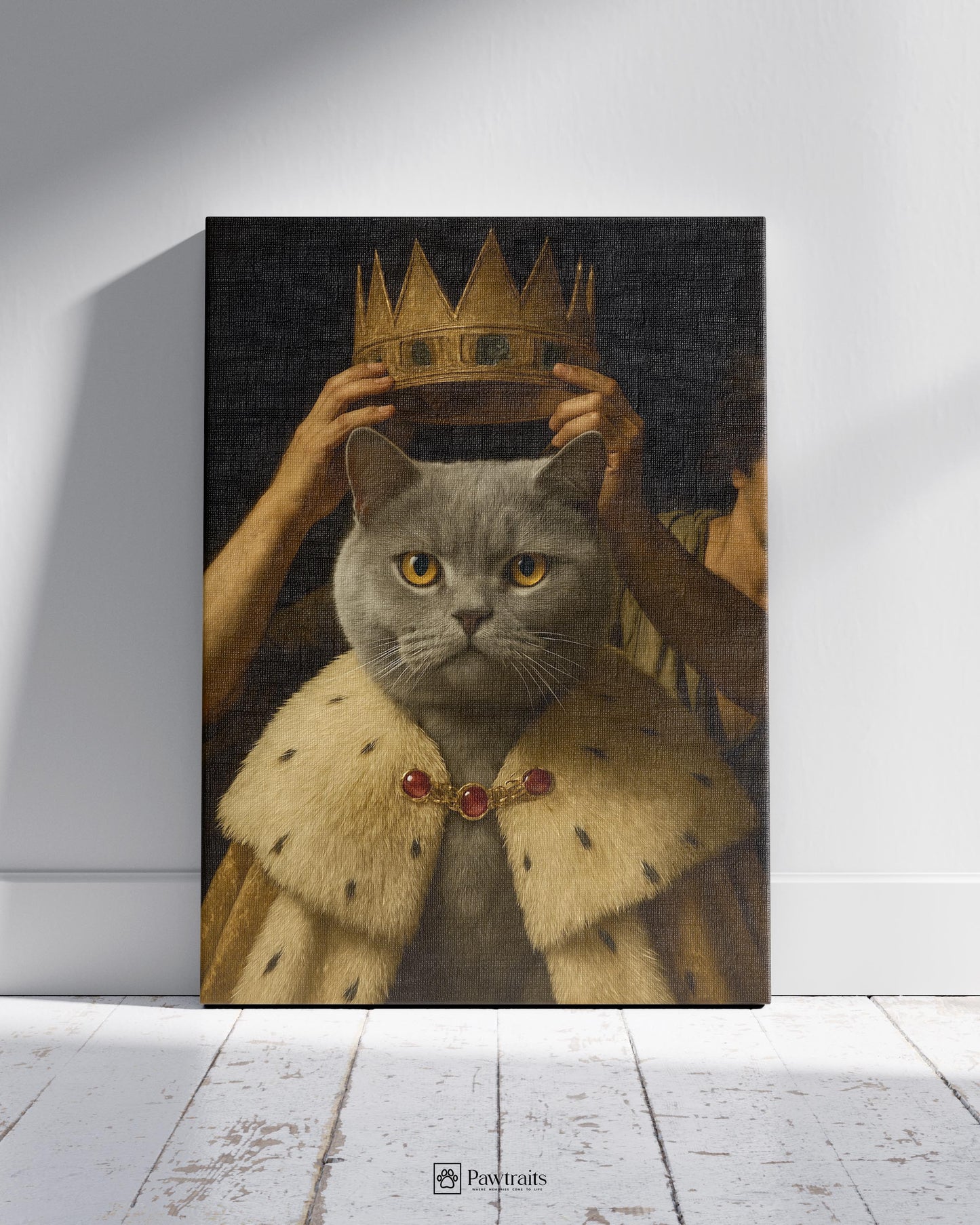 The Royal Majesty - Персонализиран портрет на канвас