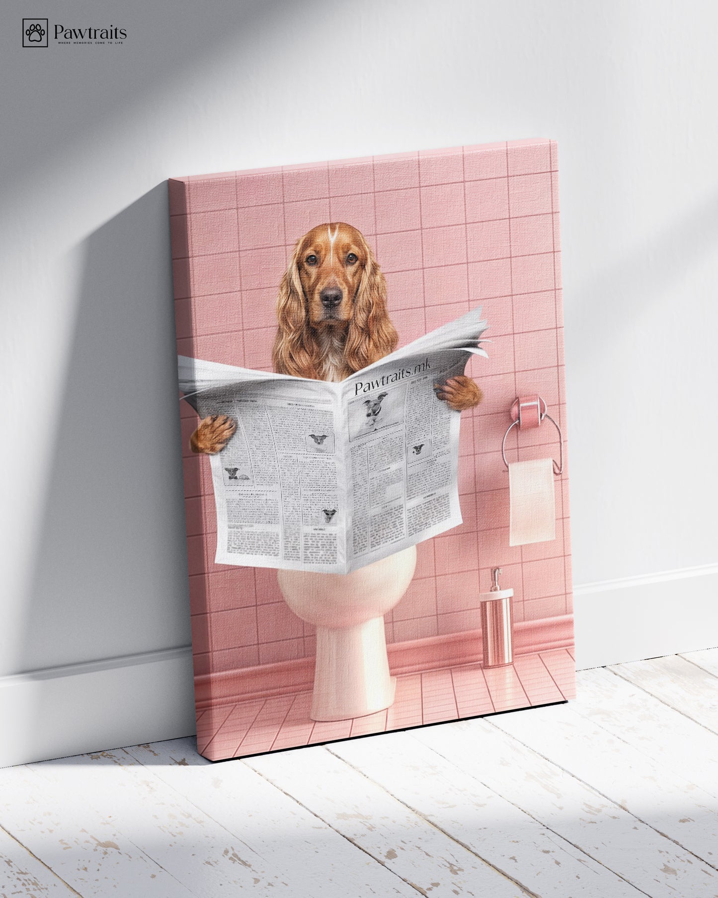 Pawper Press - Персонализиран портрет на канвас