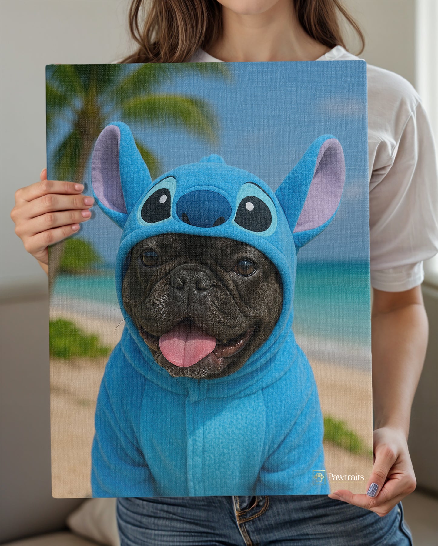 Stitch - Персонализиран портрет на канвас