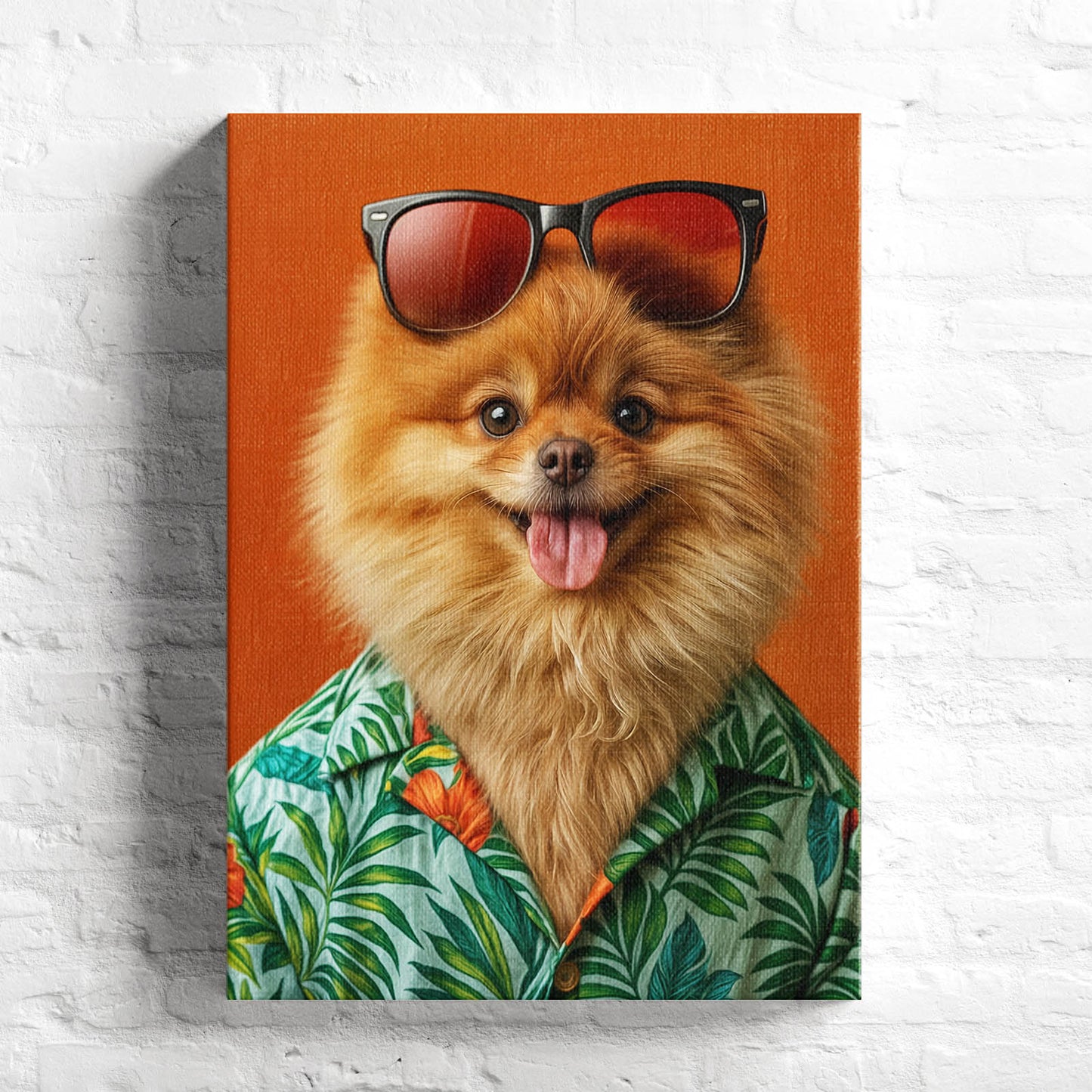 Tropicool Style - Персонализиран портрет на канвас
