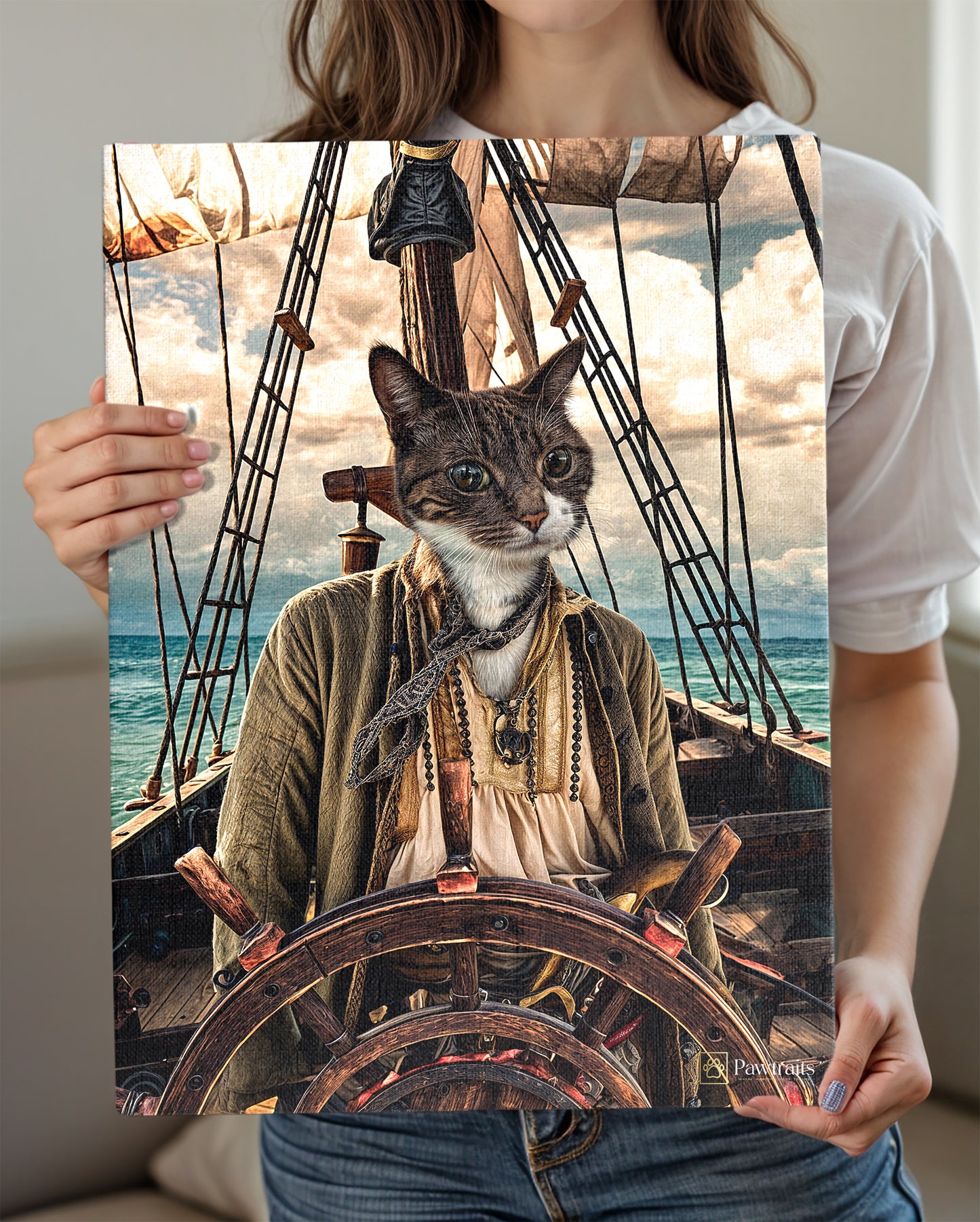 The Sailor - Персонализиран портрет на канвас