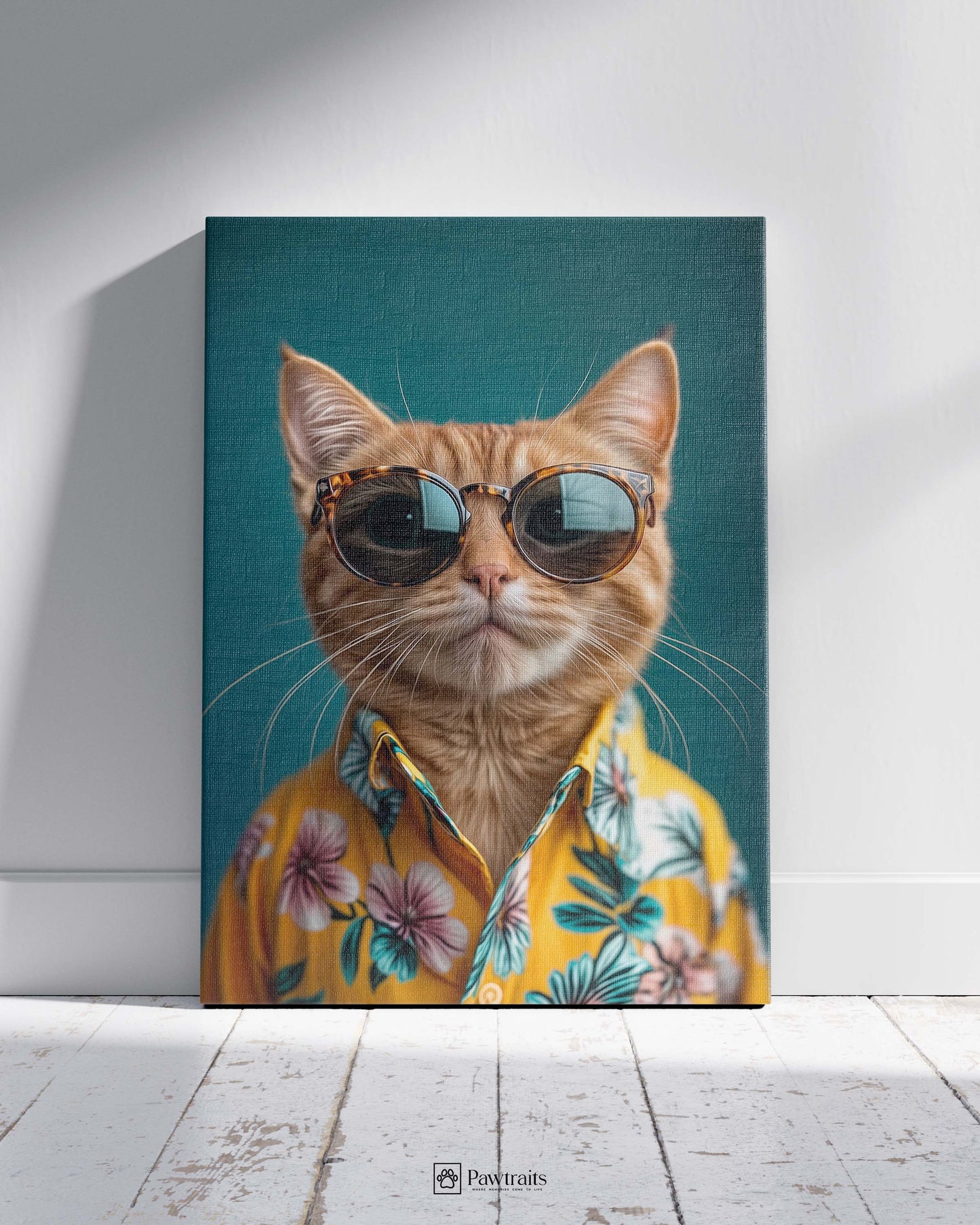 Sunset Cool - Персонализиран портрет на канвас