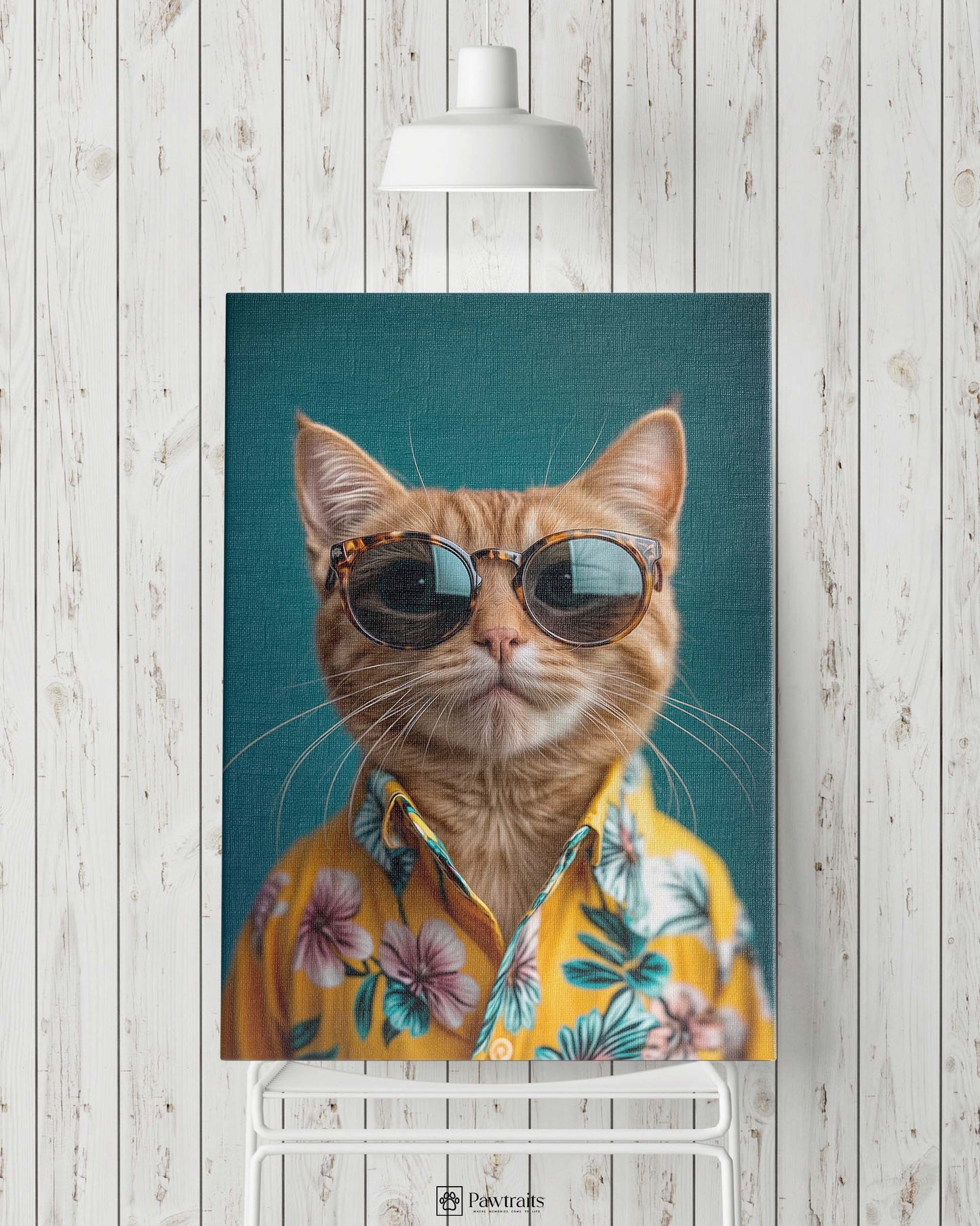 Sunset Cool - Персонализиран портрет на канвас