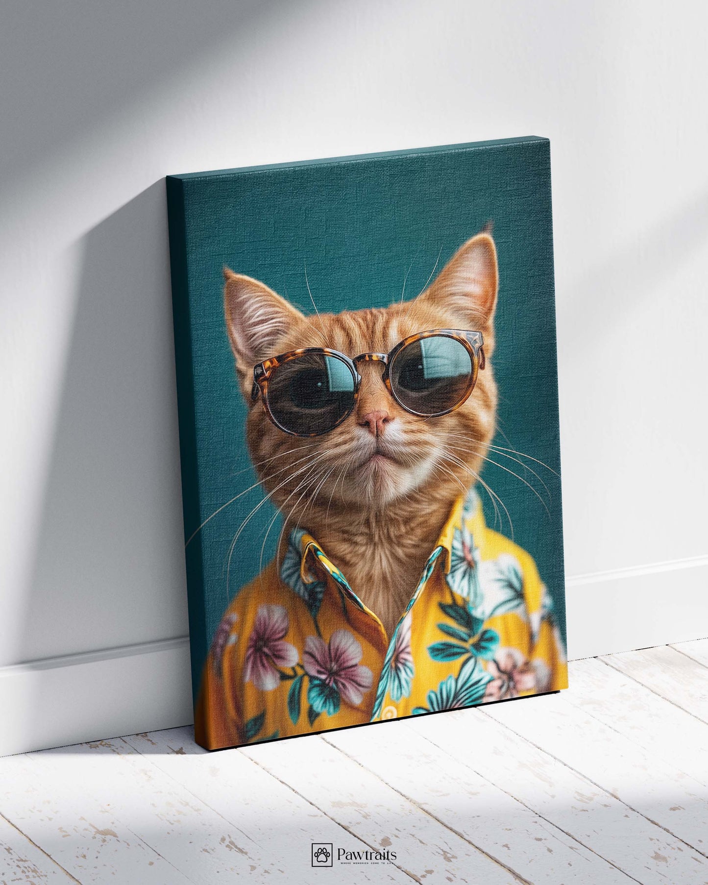 Sunset Cool - Персонализиран портрет на канвас