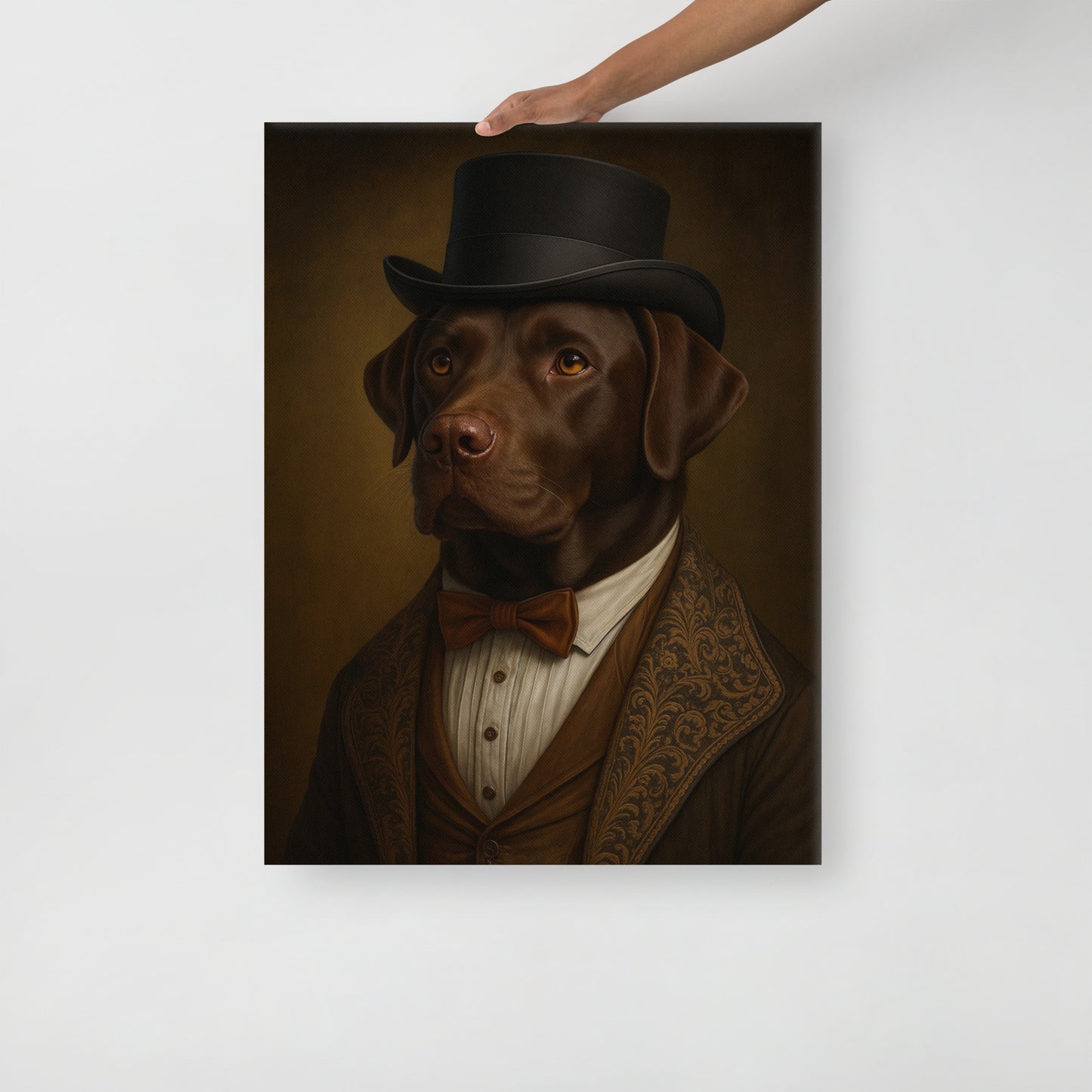 Lord Barkington - Персонализиран портрет на канвас