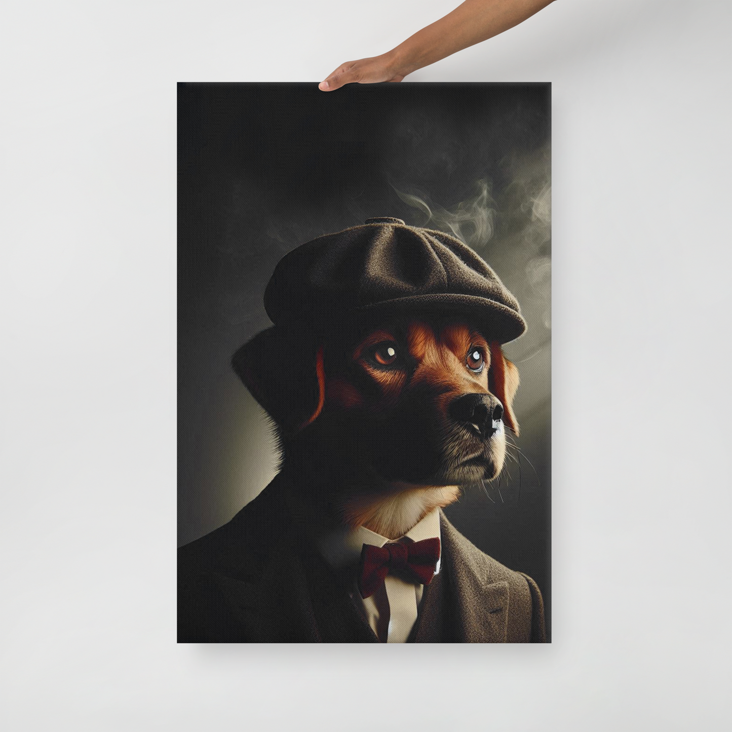 Redford Woofington - Персонализиран портрет на канвас