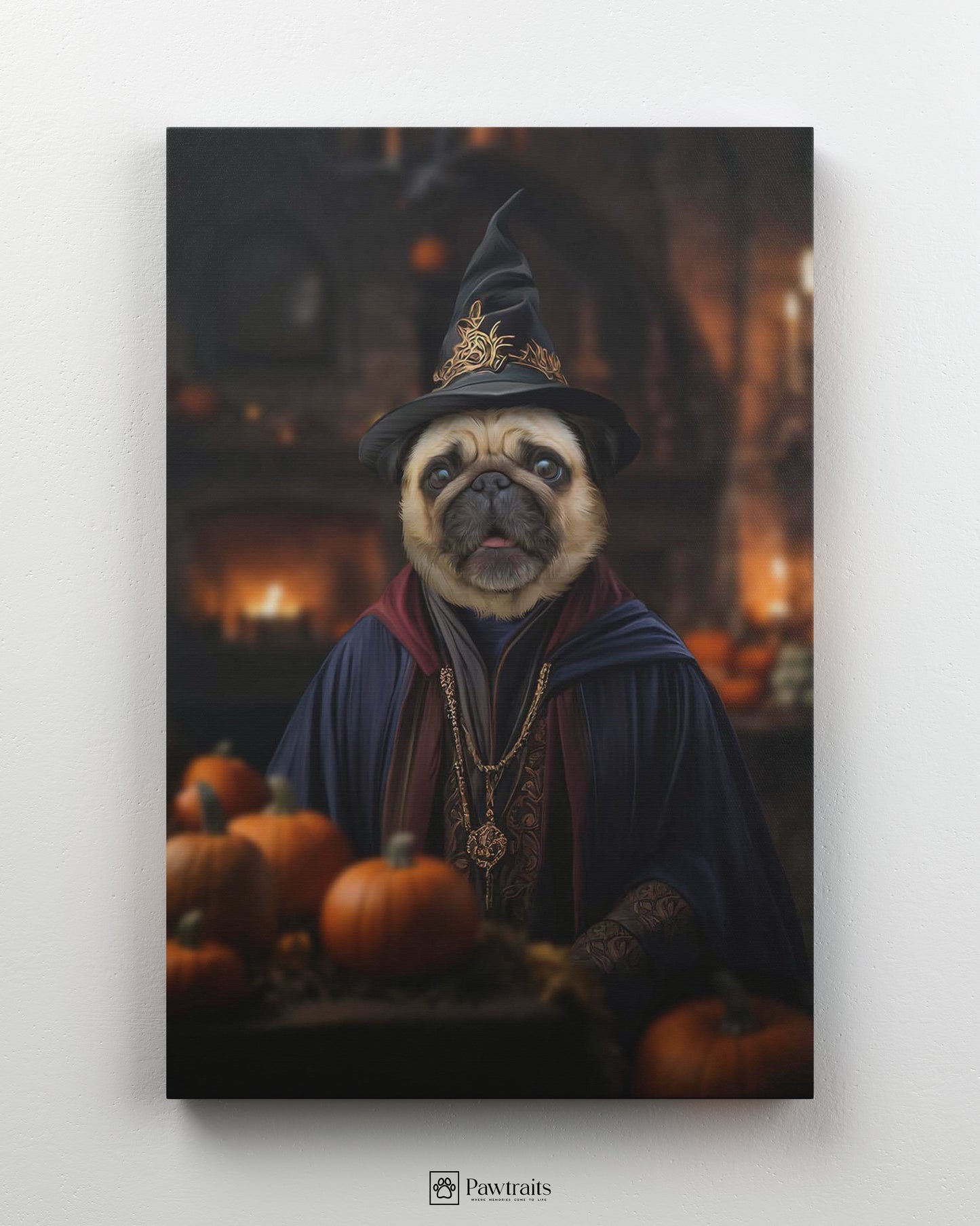 The Pumpkin Alchemist - Персонализиран портрет на канвас