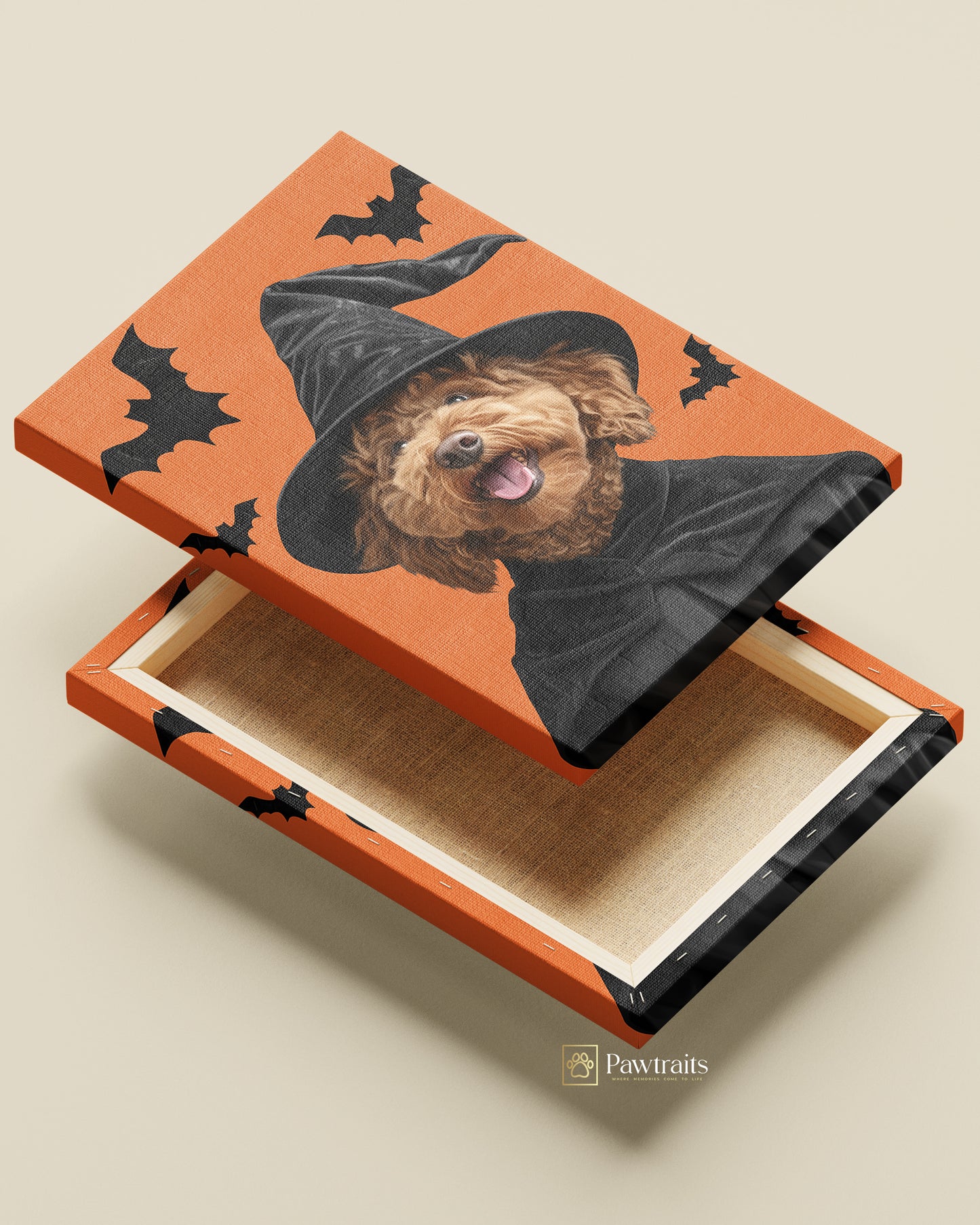 Pumpkin Spell - Персонализиран портрет на канвас