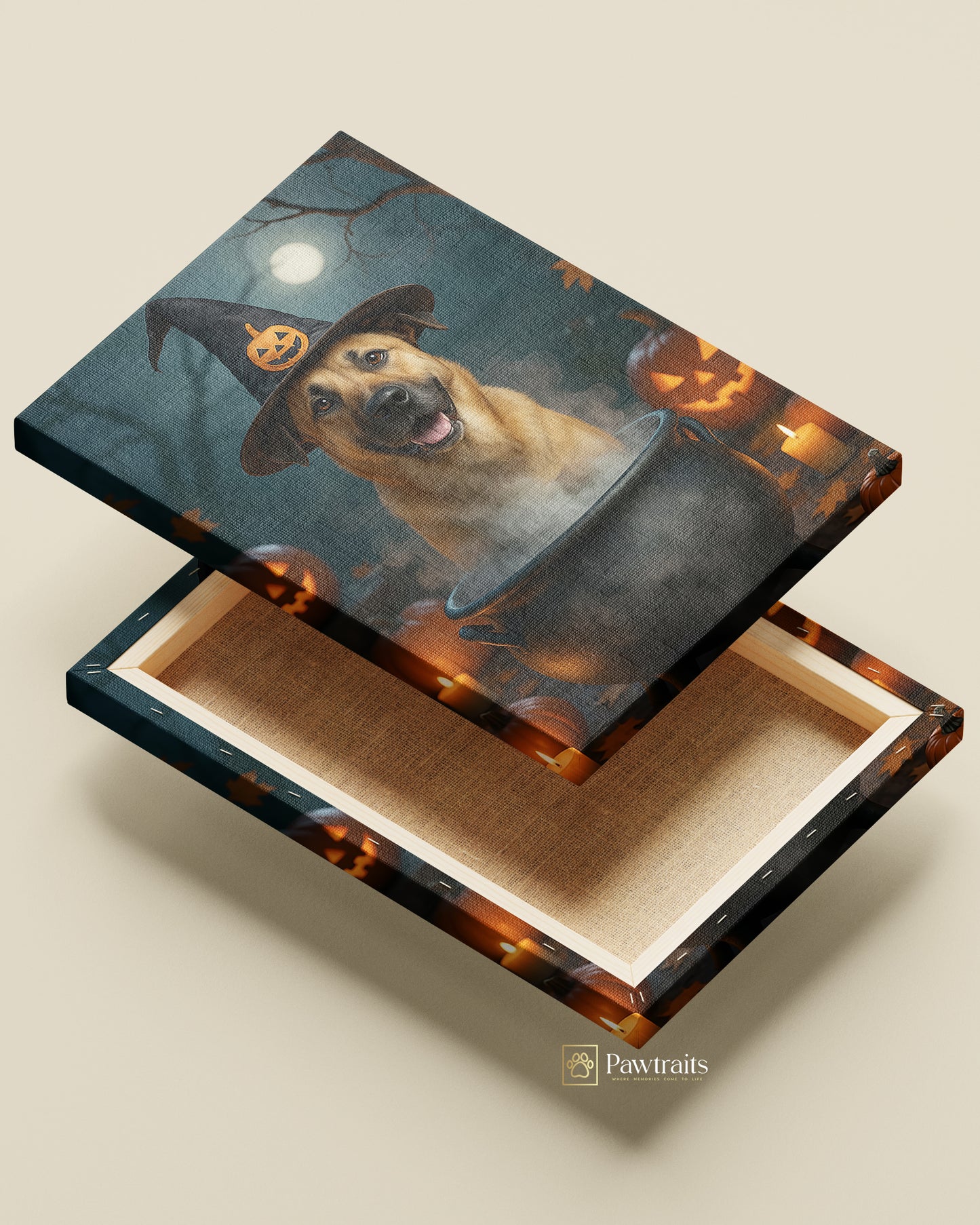 The Brewmaster Pup - Персонализиран портрет на канвас