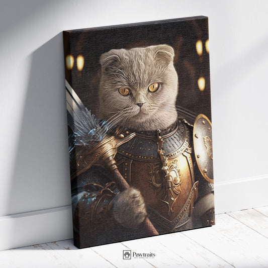 Majestic Guardian - Персонализиран портрет на канвас
