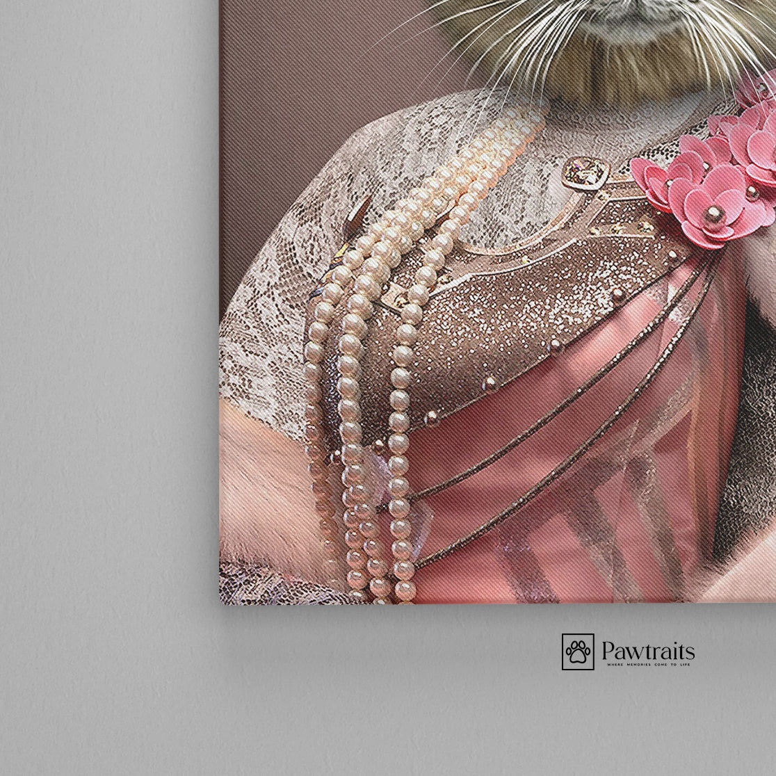 Princess Pearl - Персонализиран портрет на канвас