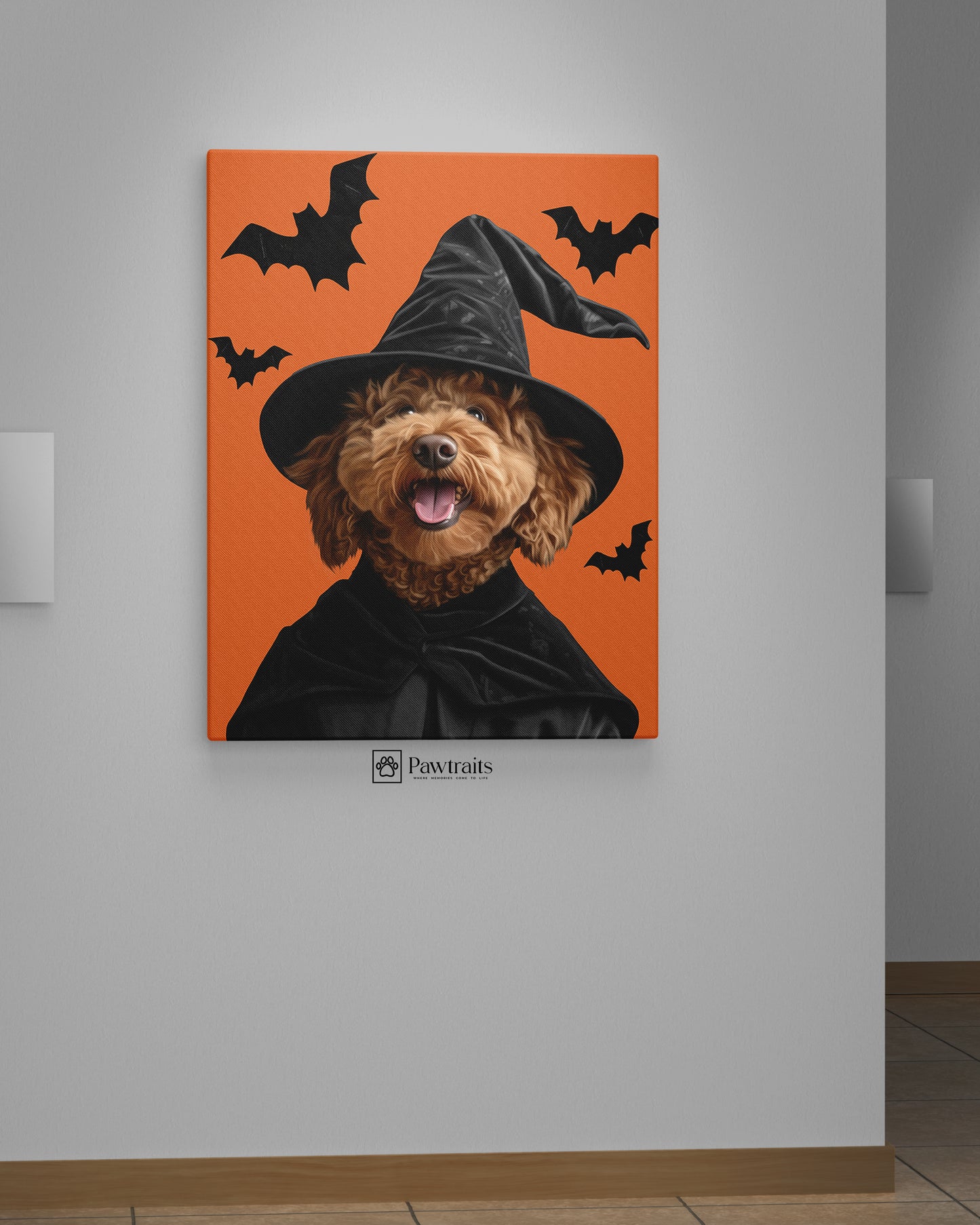 Pumpkin Spell - Персонализиран портрет на канвас
