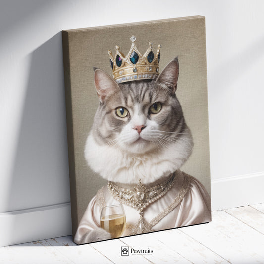 Queen Bella - Персонализиран портрет на канвас