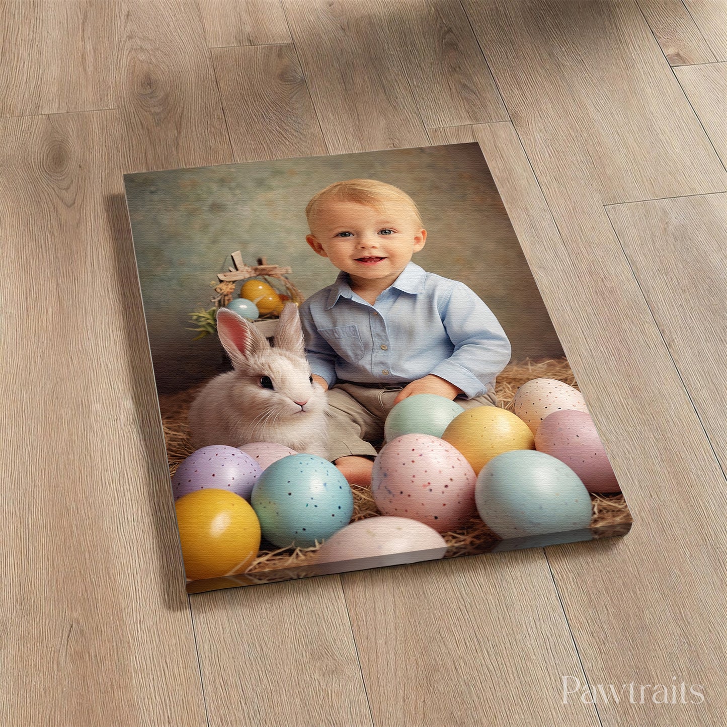 Easter Classic Portrait – Персонализиран детски портрет