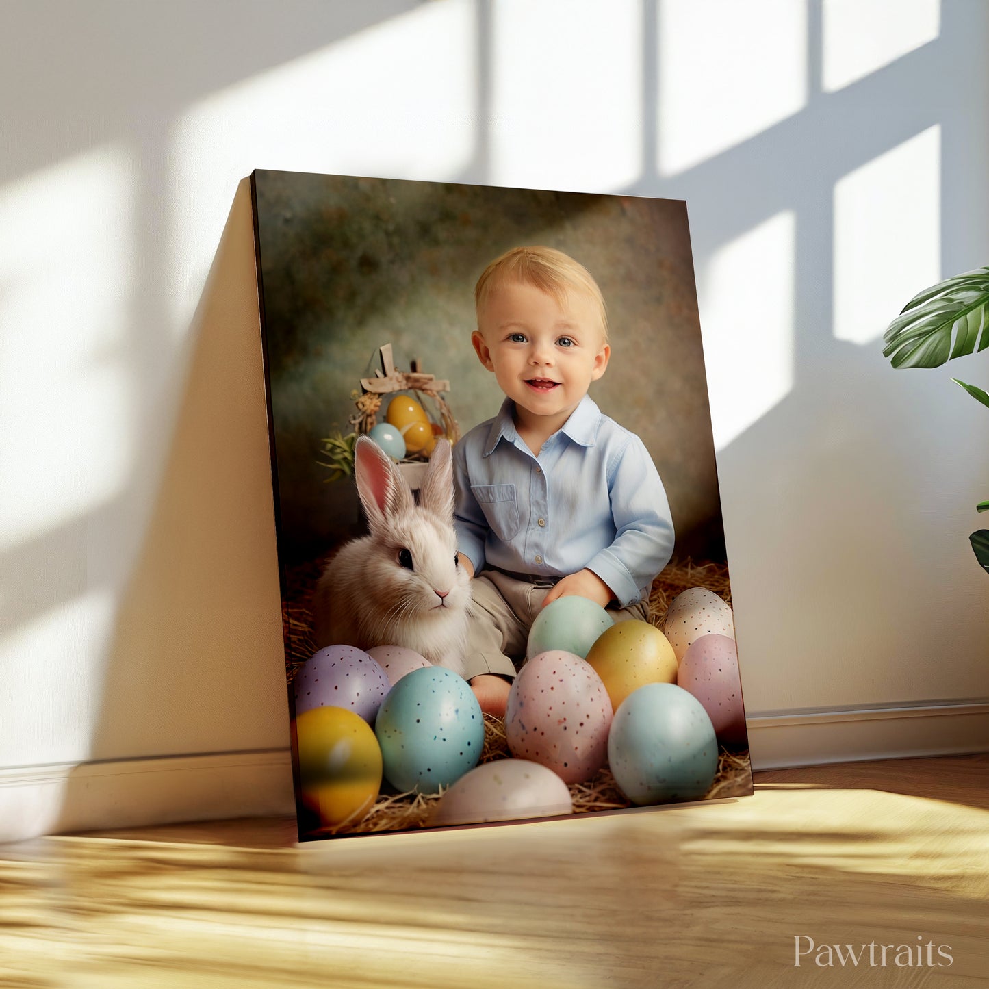Easter Classic Portrait – Персонализиран детски портрет
