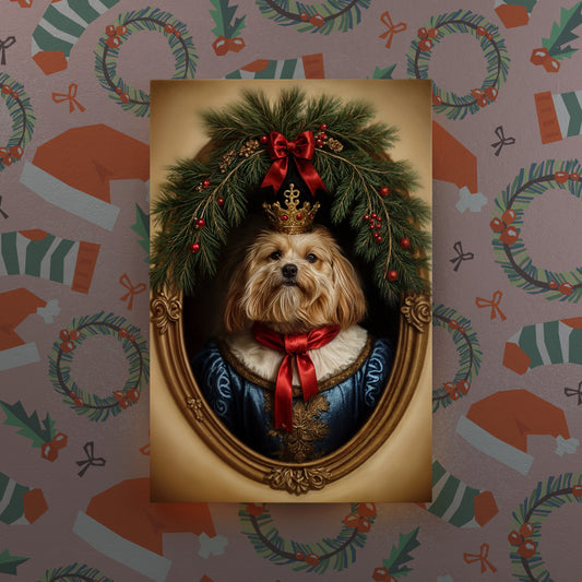 Jingle Bell Duke - Персонализиран портрет на канвас