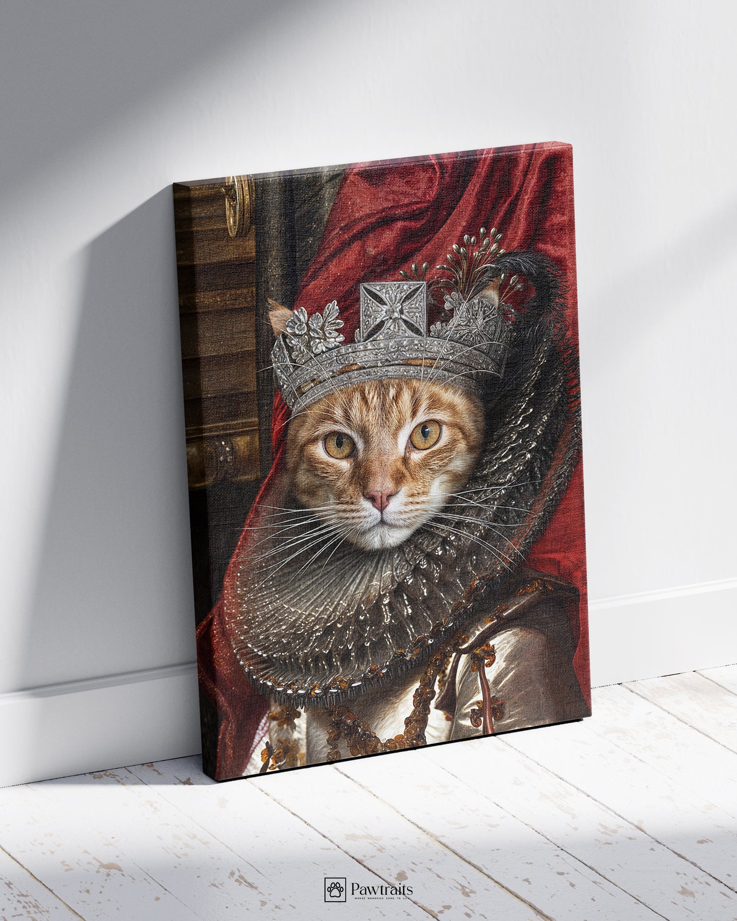 The Royal Queen - Персонализиран портрет на канвас