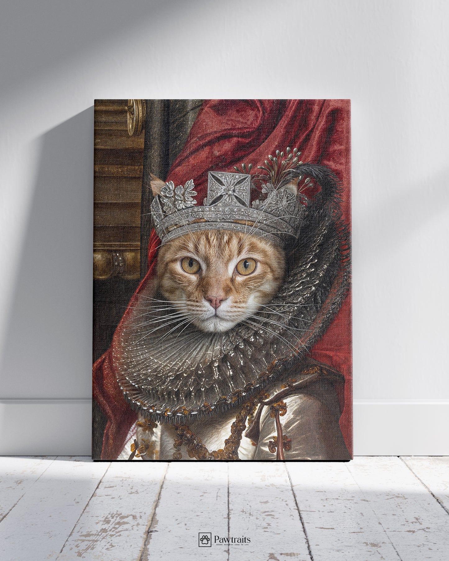 The Royal Queen - Персонализиран портрет на канвас