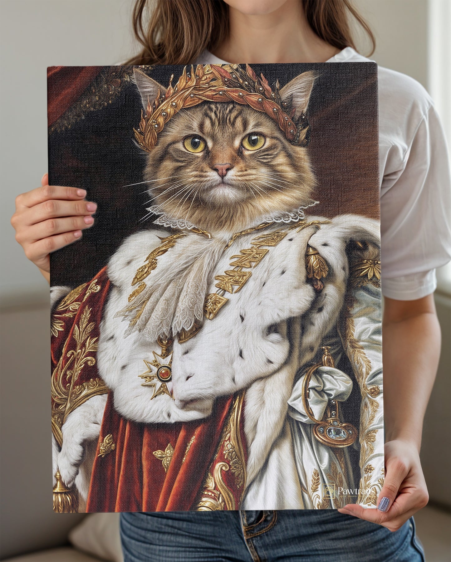The Napoleon Imperator - Персонализиран портрет на канвас