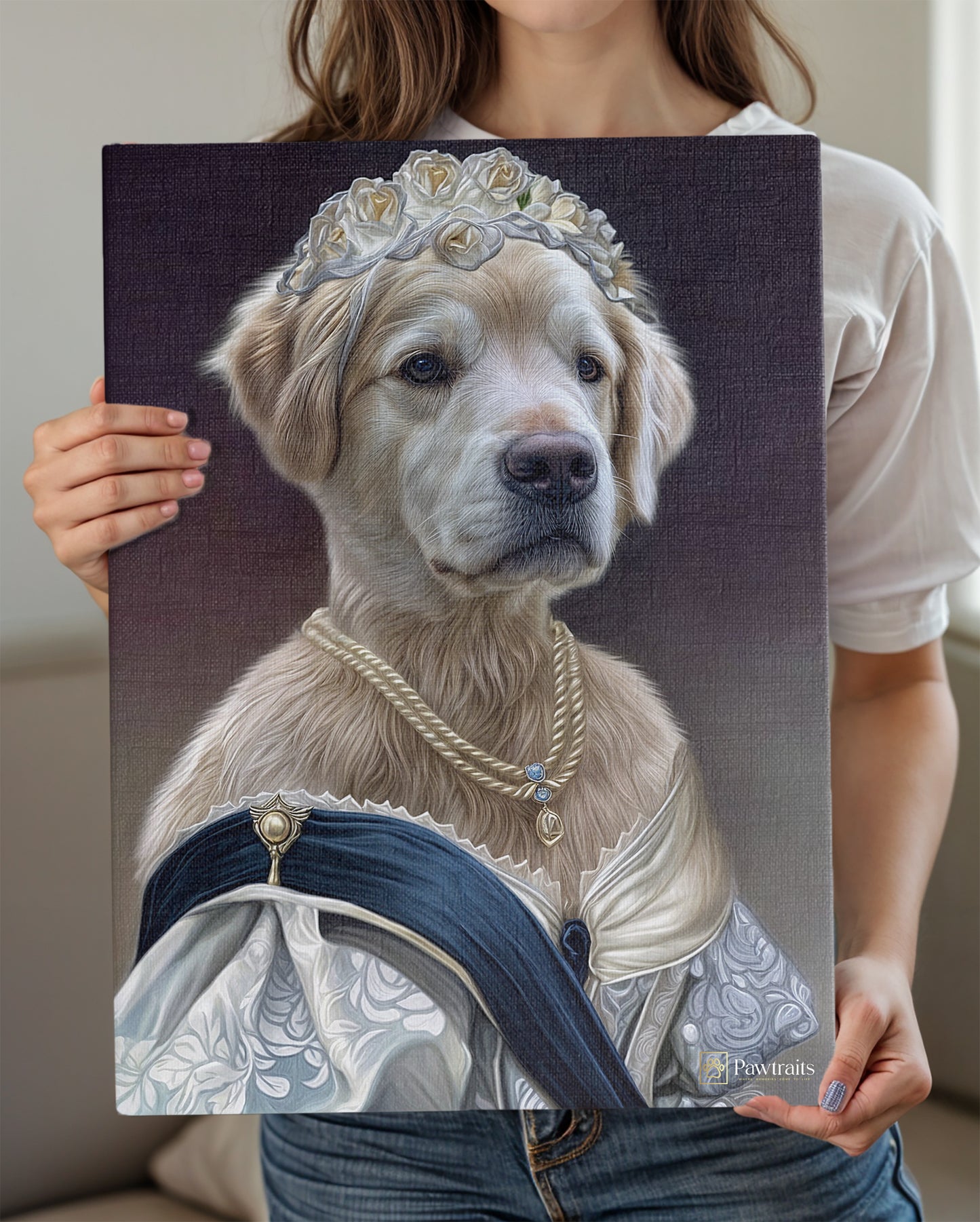 The Noble Lady - Персонализиран портрет на канвас