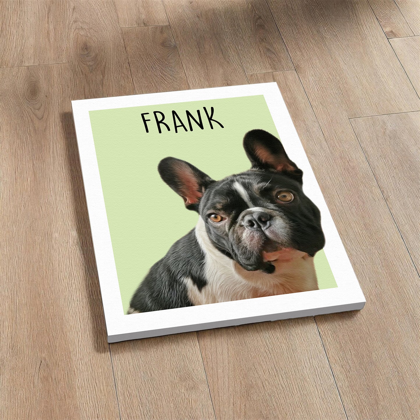 Outside Frame Minimalistic - Персонализиран портрет на канвас