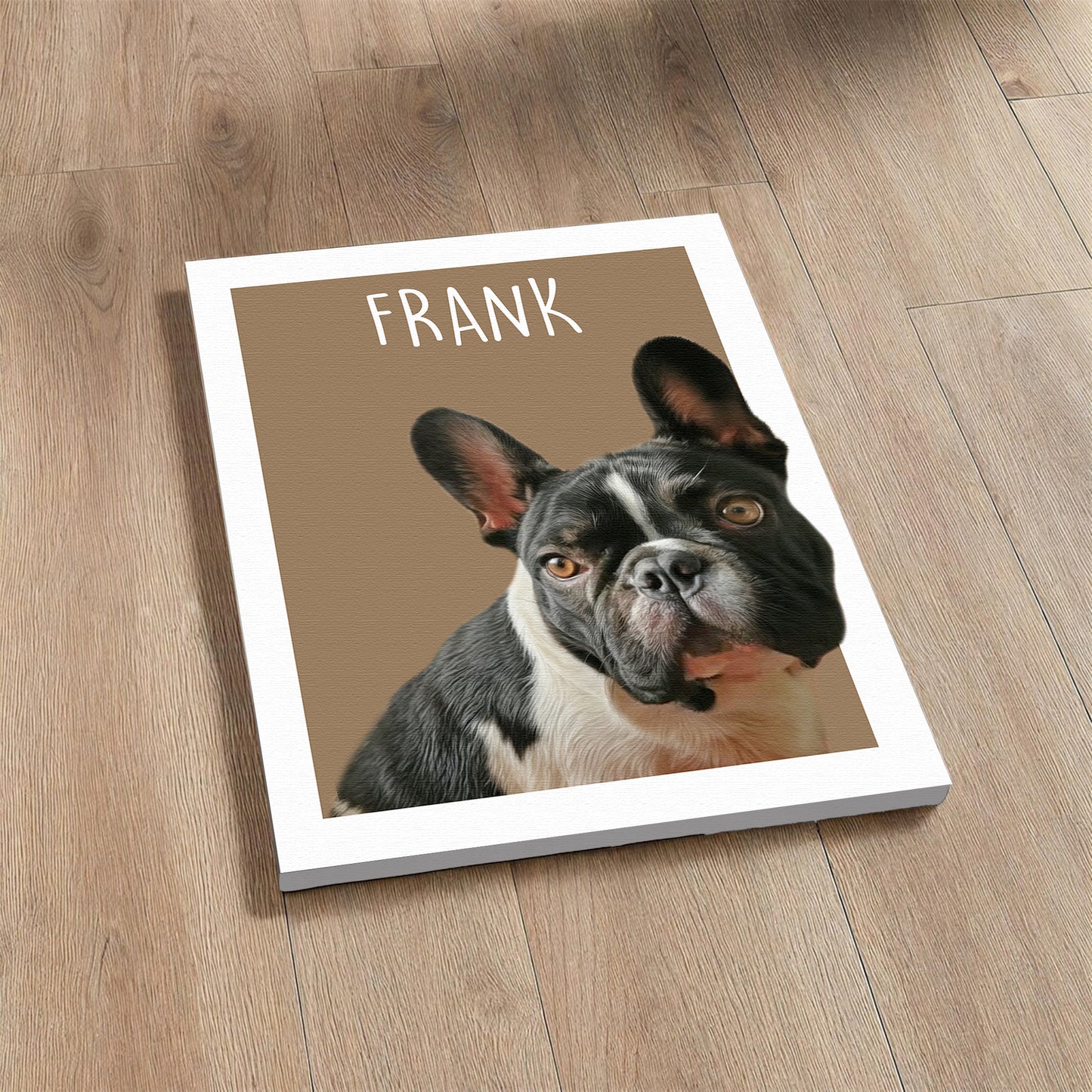 Outside Frame Minimalistic - Персонализиран портрет на канвас