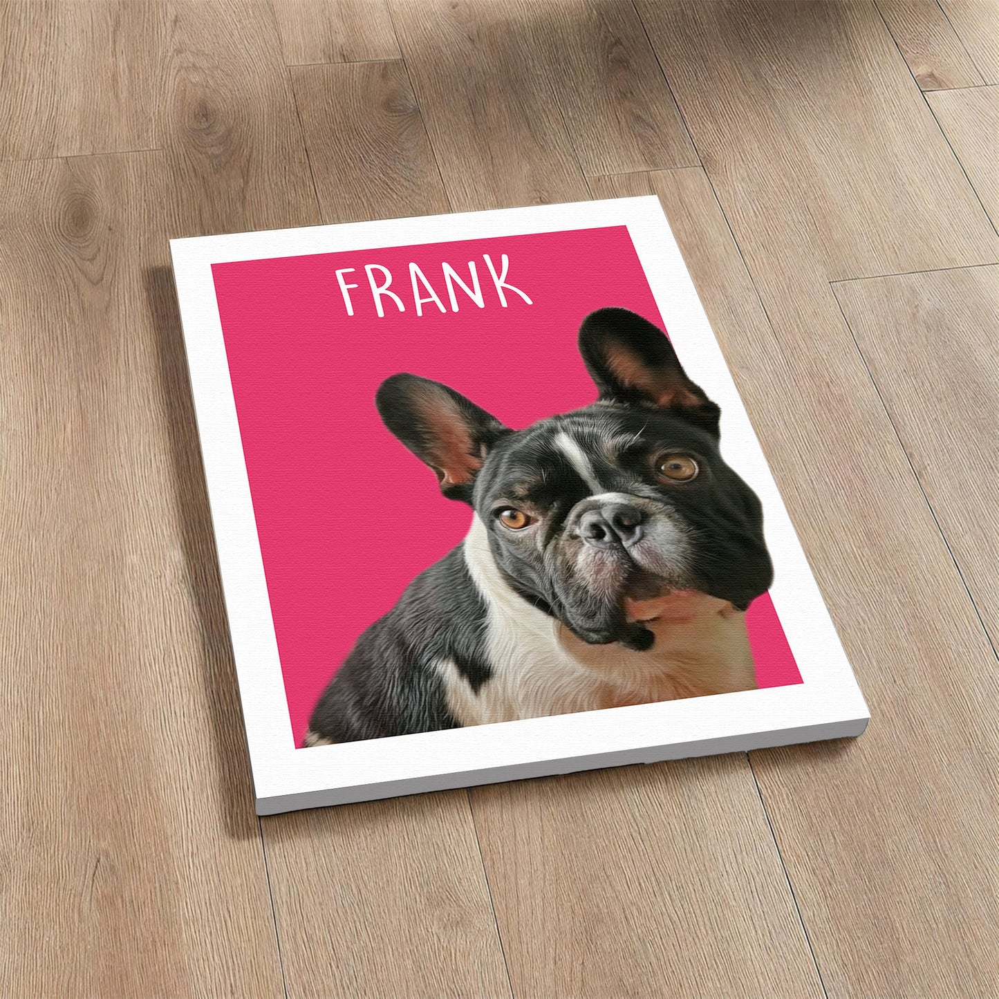 Outside Frame Minimalistic - Персонализиран портрет на канвас