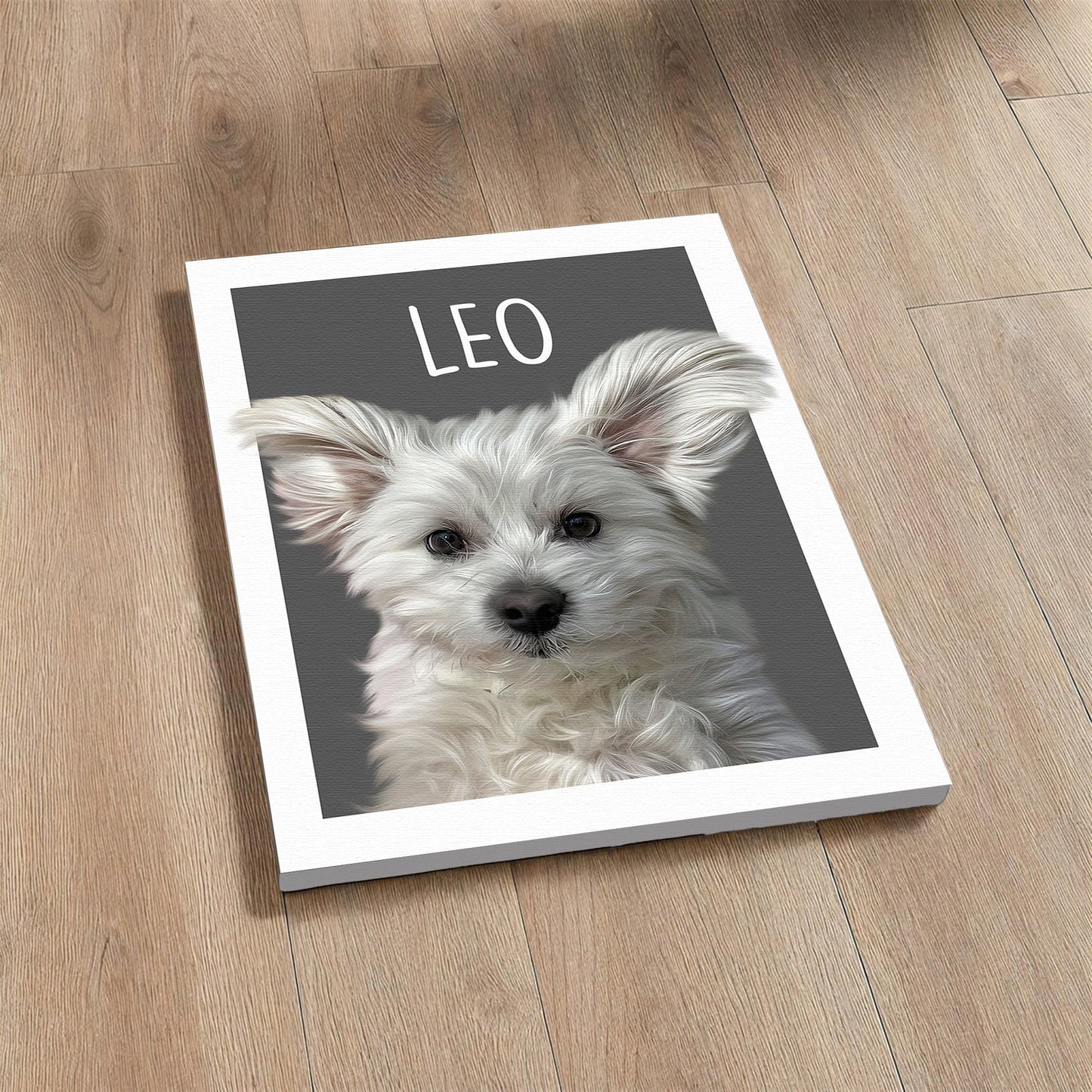 Outside Frame Minimalistic - Персонализиран портрет на канвас