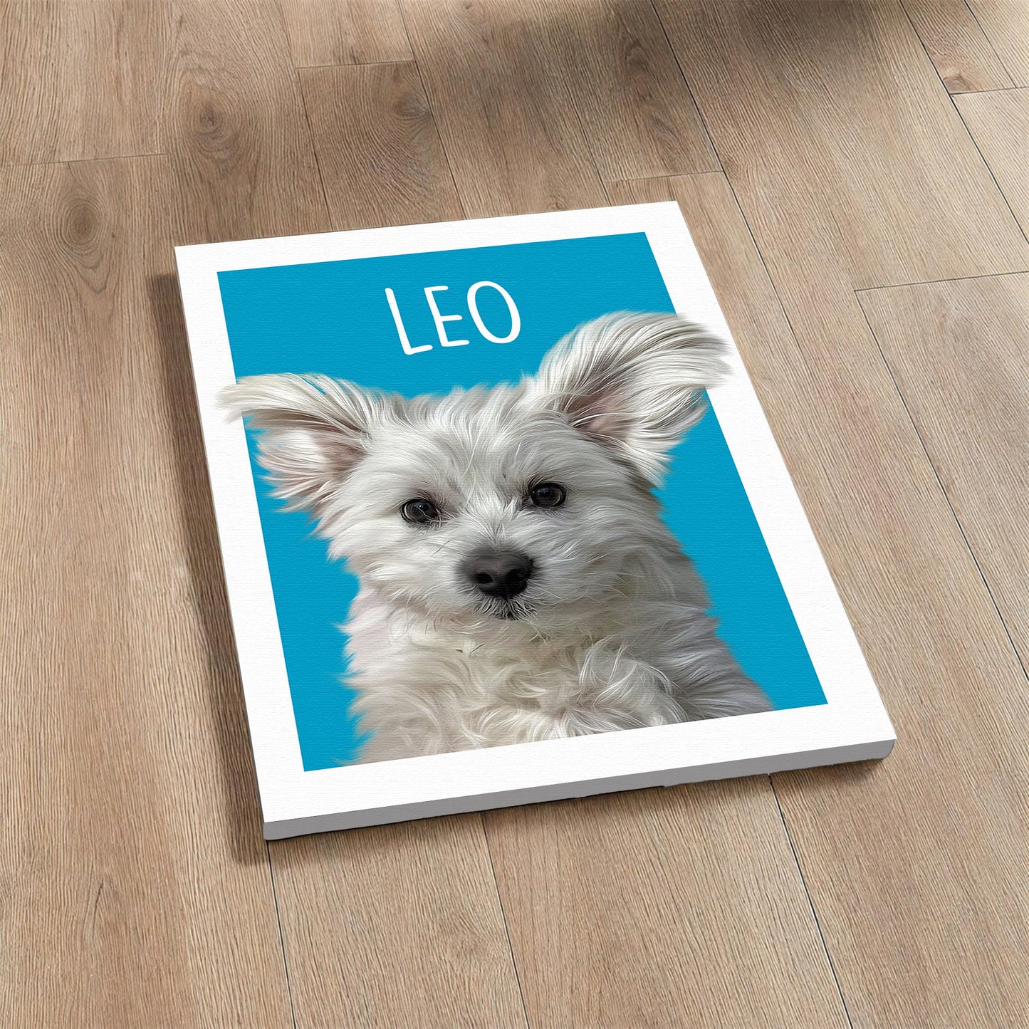 Outside Frame Minimalistic - Персонализиран портрет на канвас