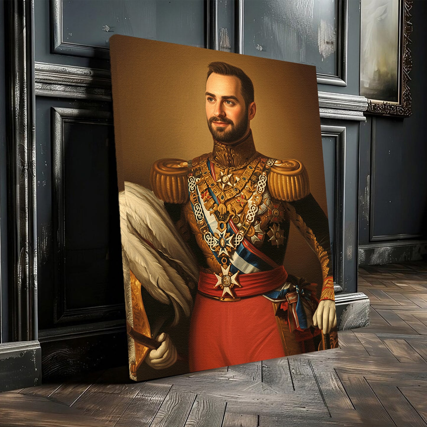 The Imperial Regent - Персонализиран портрет на канвас за луѓе