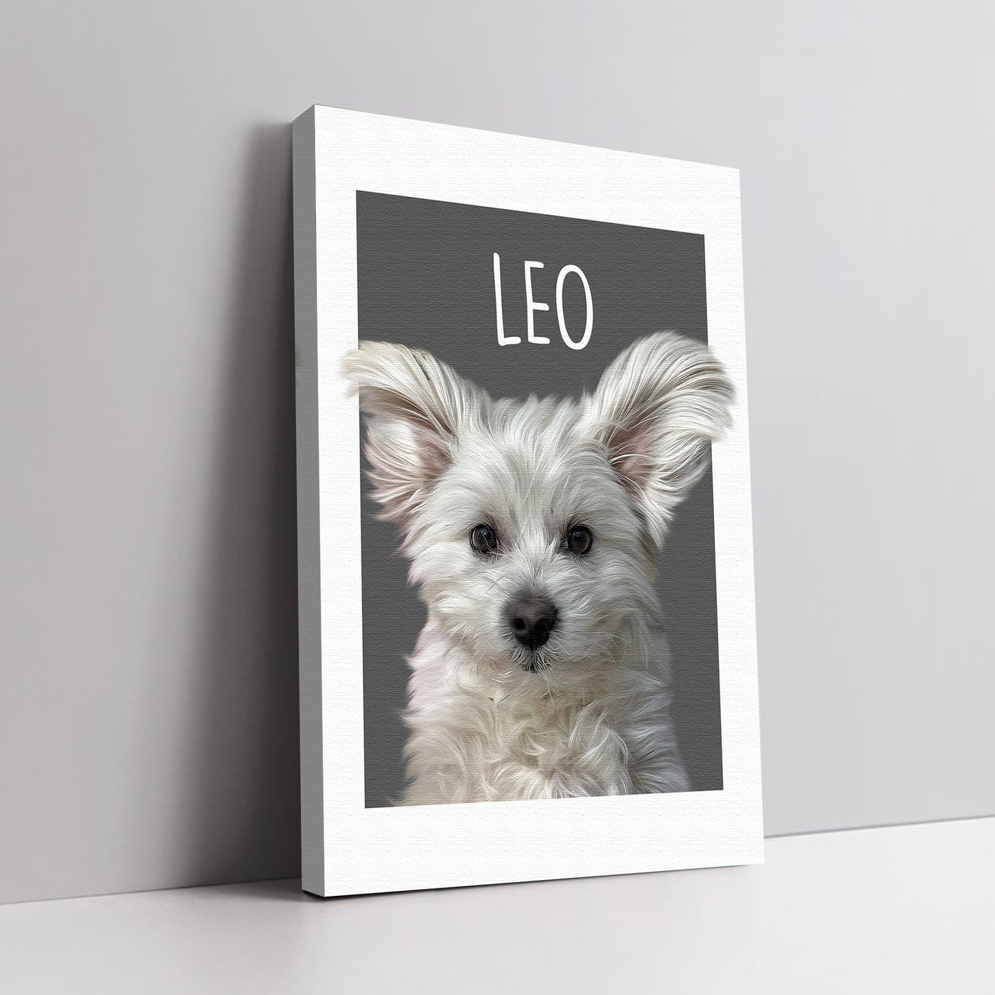 Outside Frame Minimalistic - Персонализиран портрет на канвас