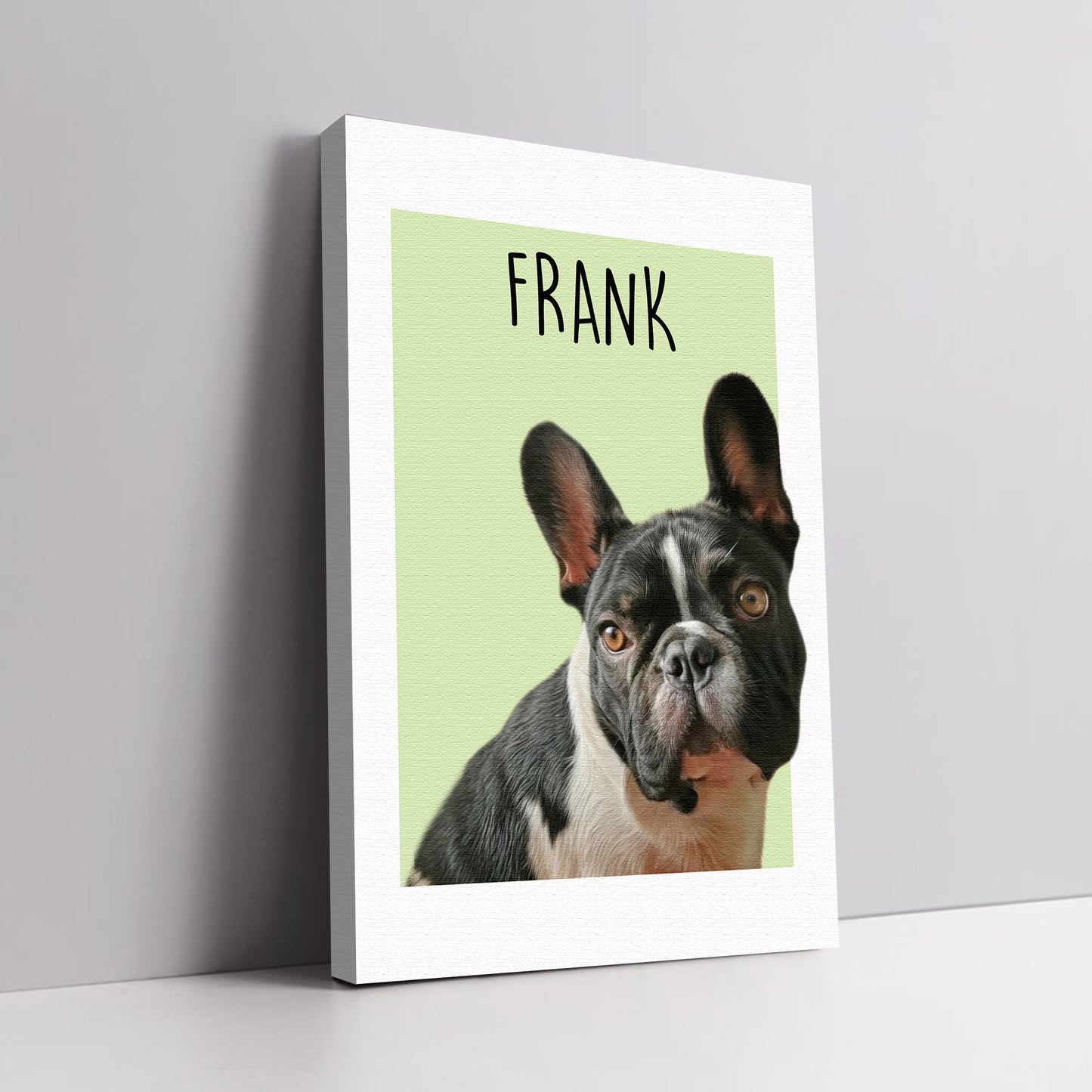 Outside Frame Minimalistic - Персонализиран портрет на канвас