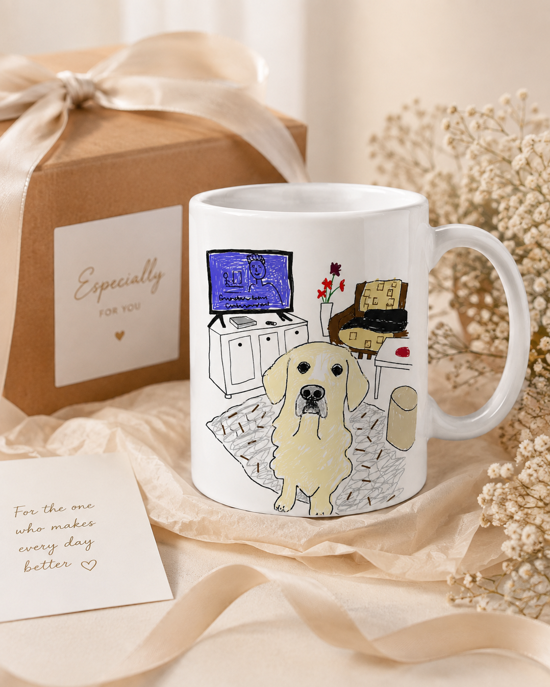 Персонализирана шоља од милениче - Valentine Edition