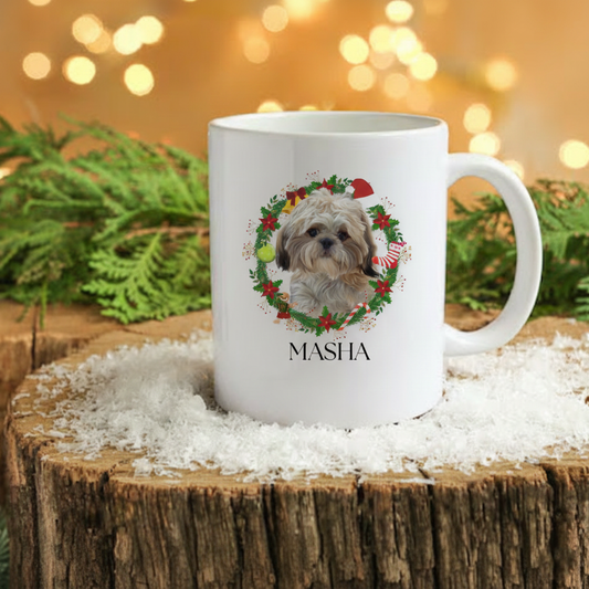 Новогодишна персонализирана шолја од милениче 2 - Limited Edition