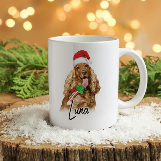 Новогодишна персонализирана шолја од милениче - Limited Edition