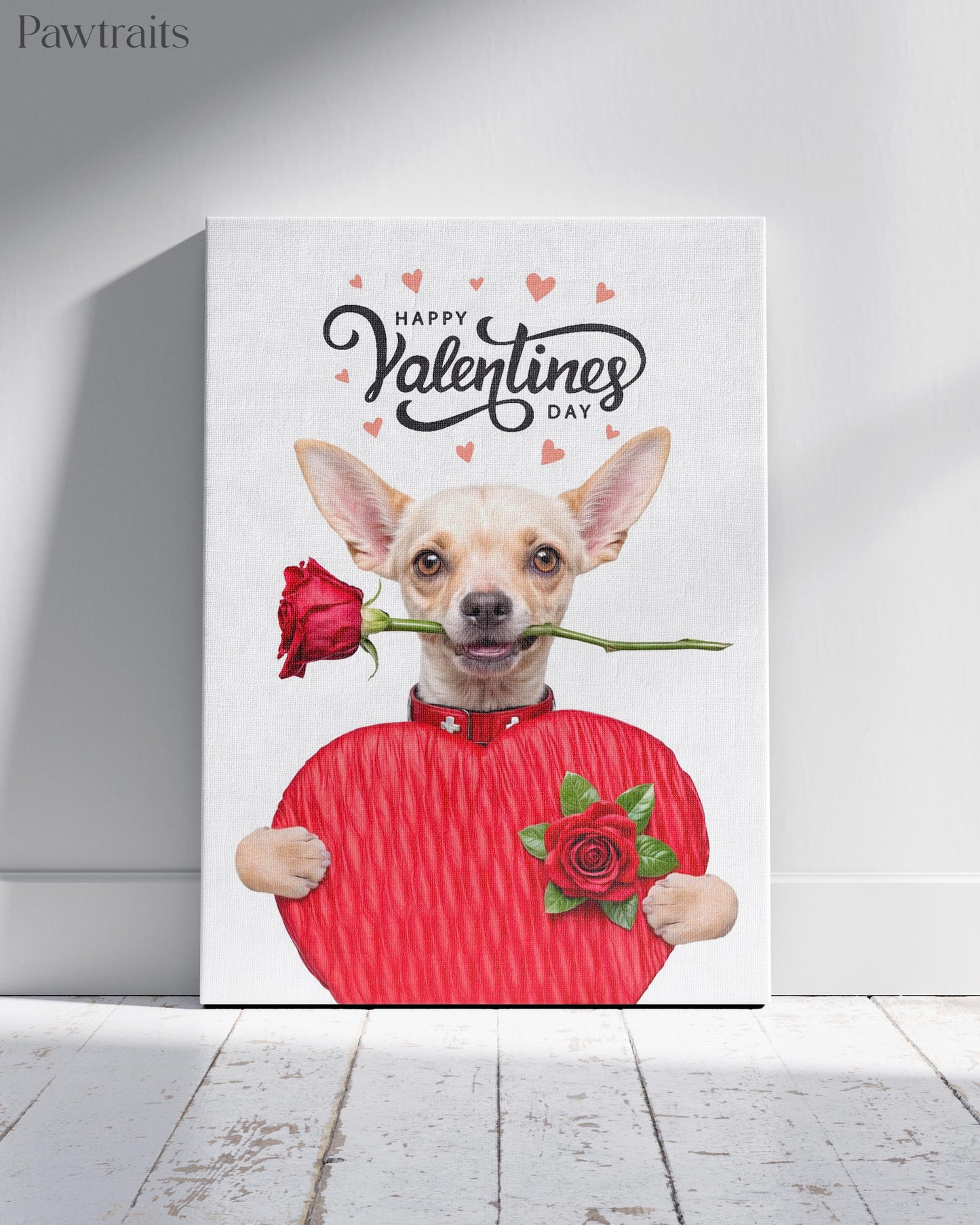 Valentine’s Magic - Персонализиран портрет на канвас