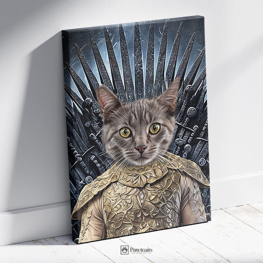Sir Barkister - Персонализиран портрет на канвас