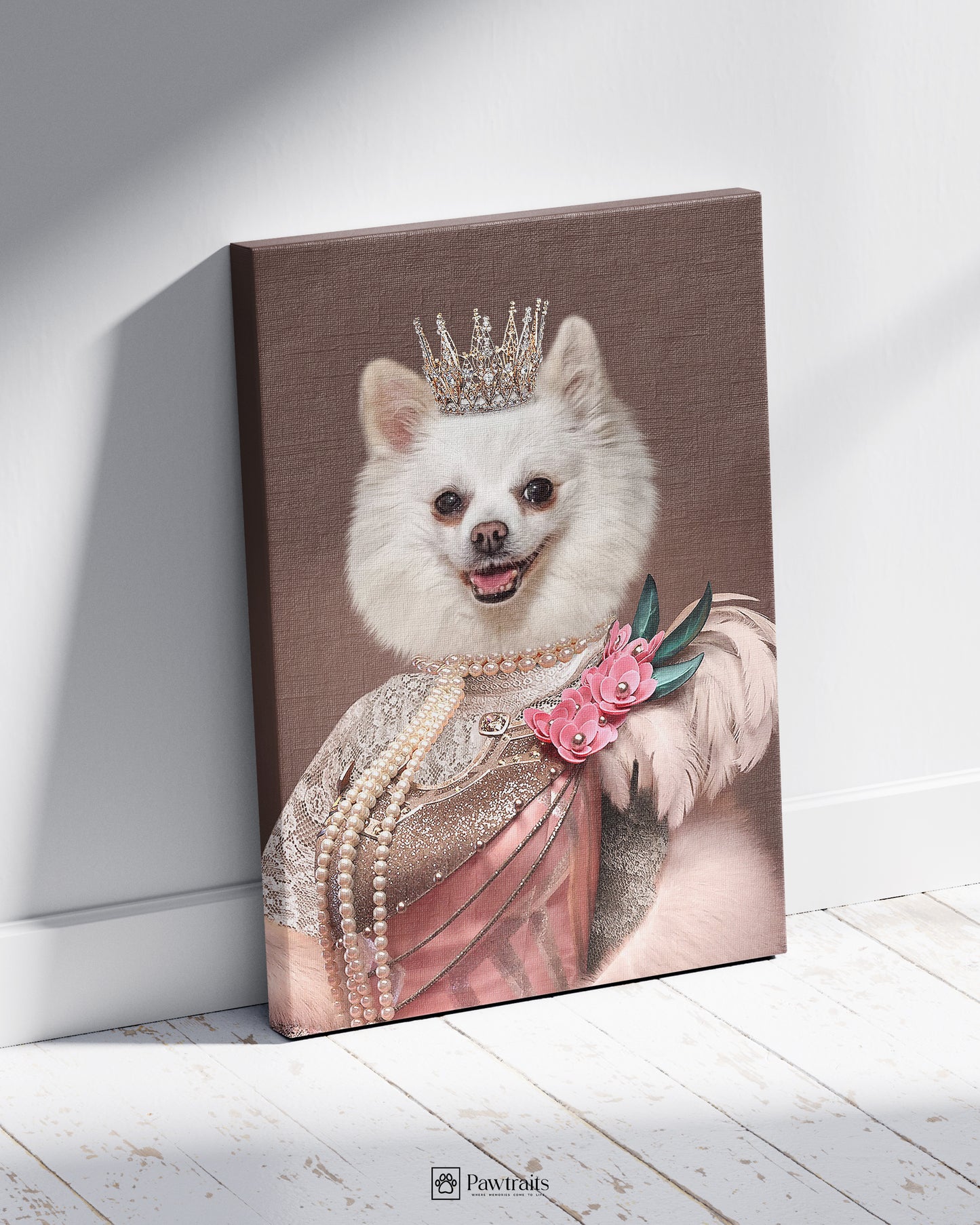 Princess Pearl - Персонализиран портрет на канвас