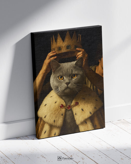The Royal Majesty - Персонализиран портрет на канвас