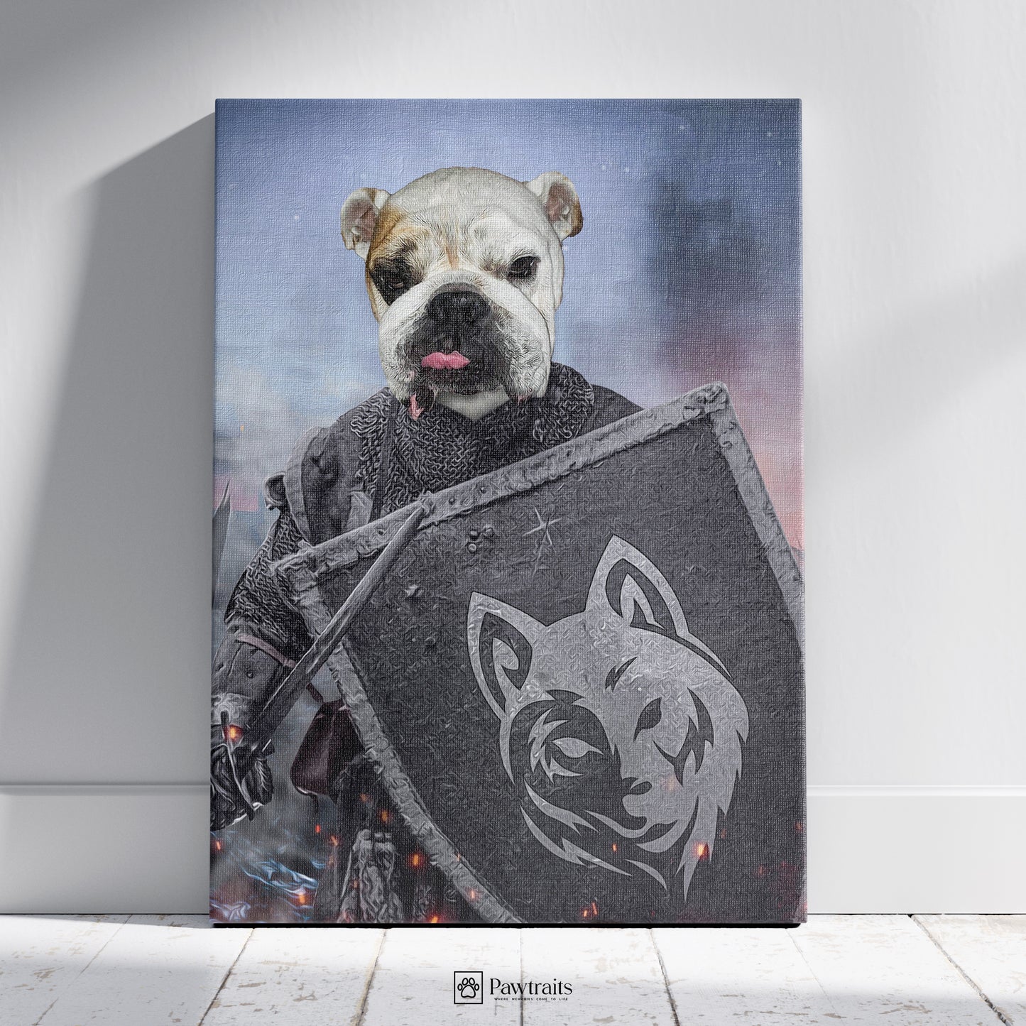 The Barkguard - Персонализиран портрет на канвас